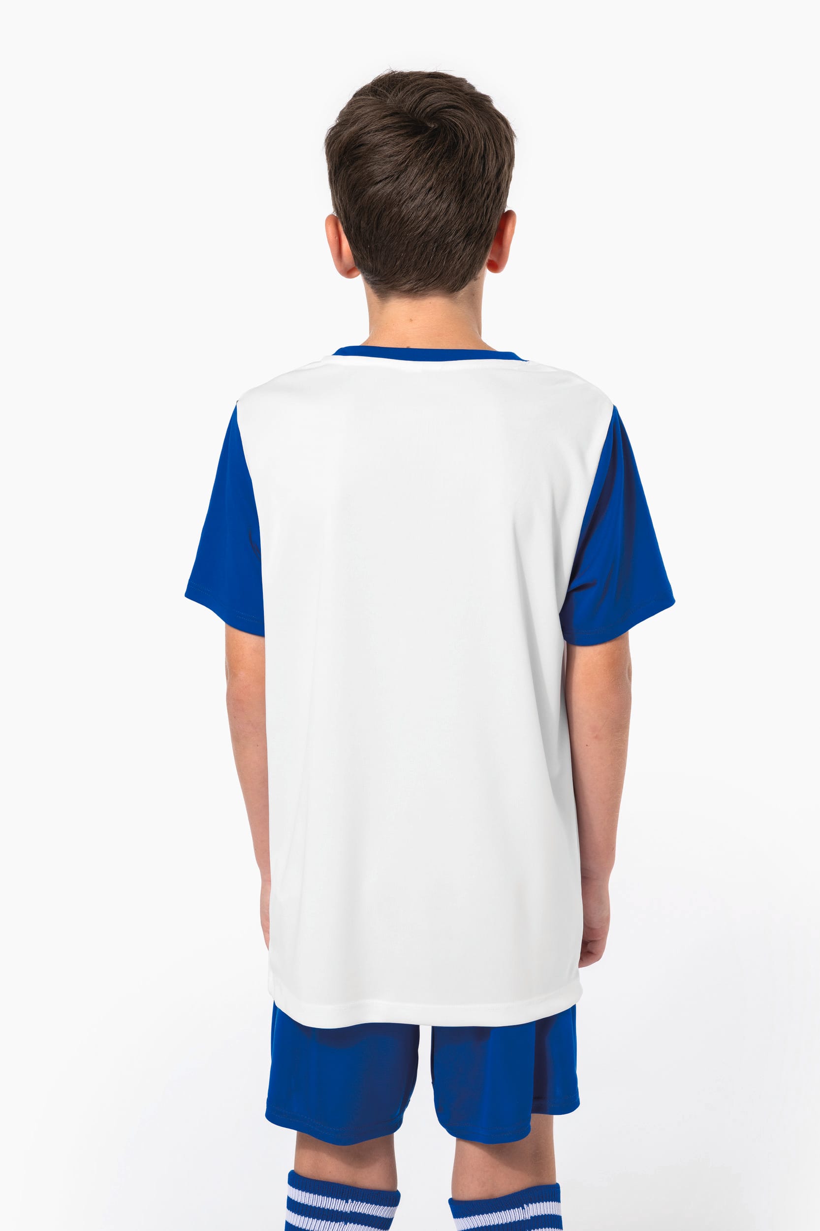Maillot multisport manches courtes bicolore enfant