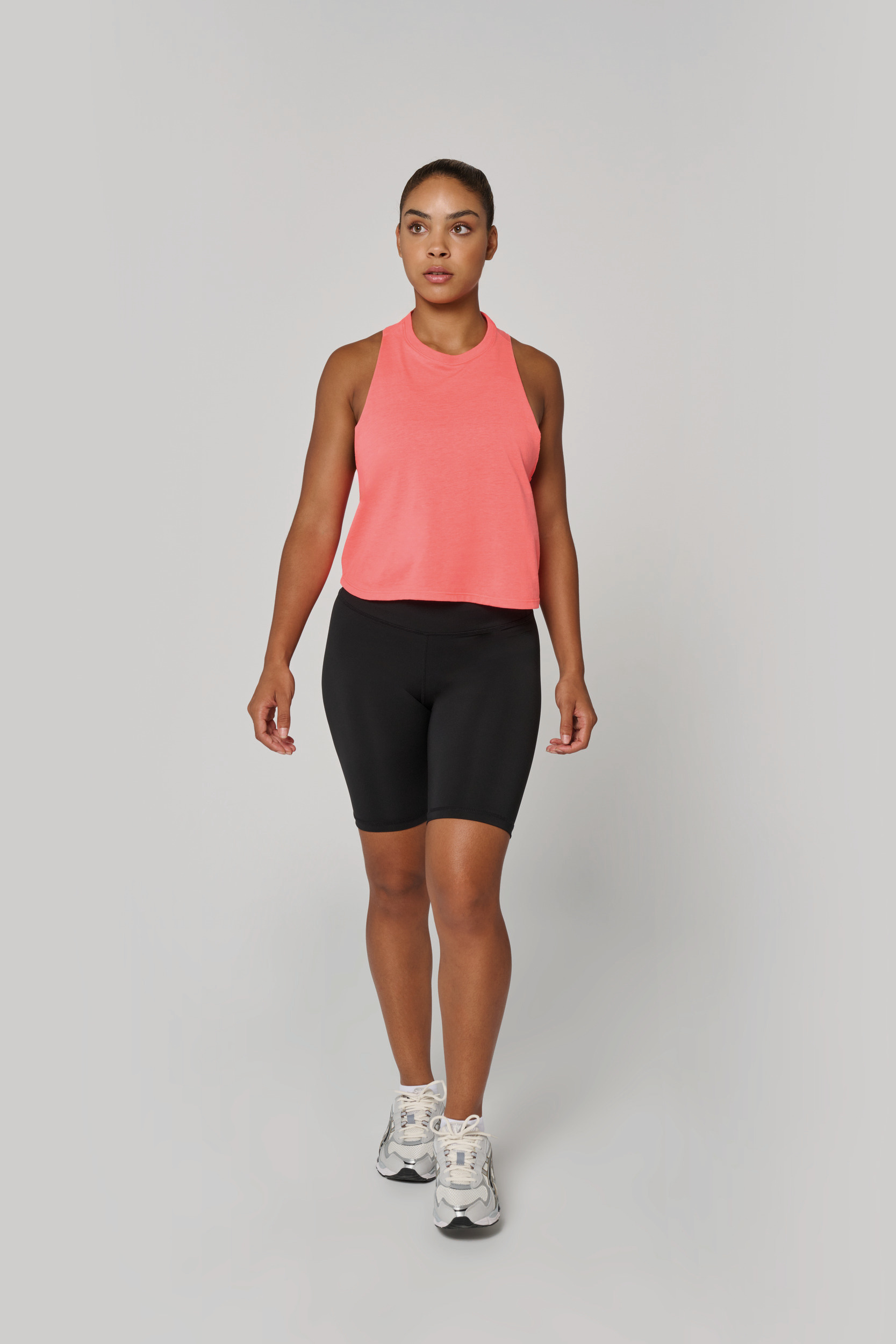 Dames triblend croptop