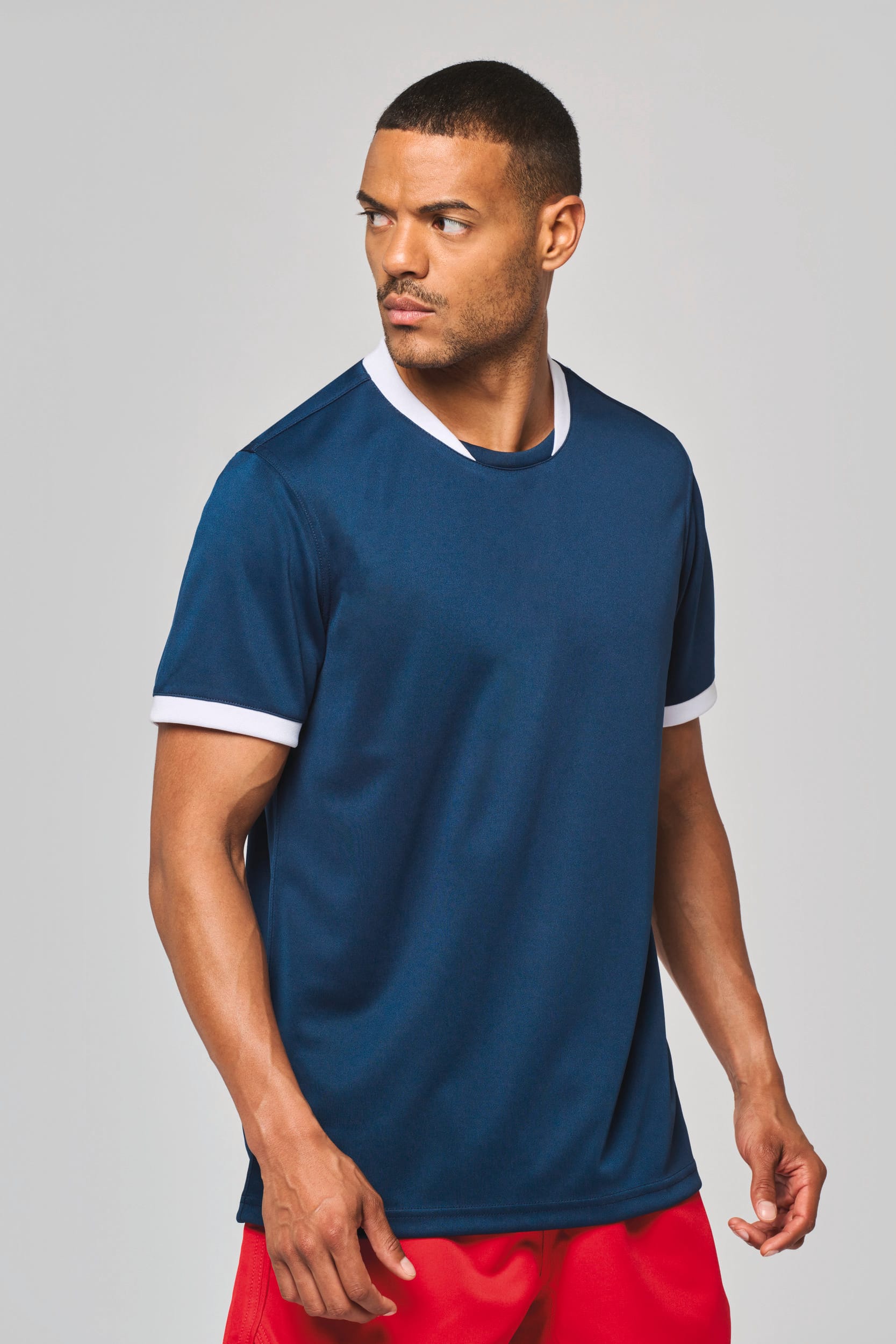 Maillot de rugby manches courtes unisexe