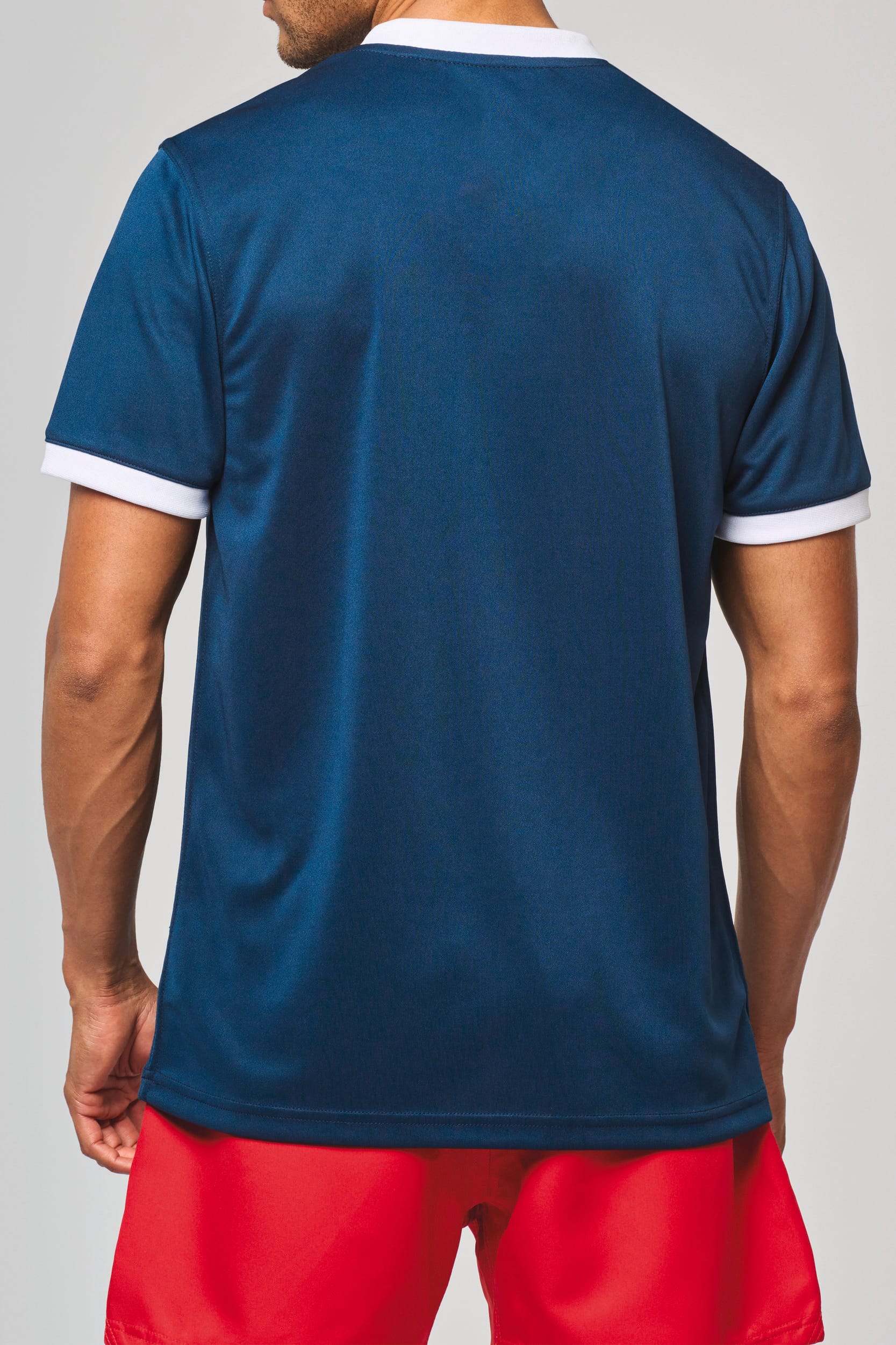 Maillot de rugby manches courtes unisexe
