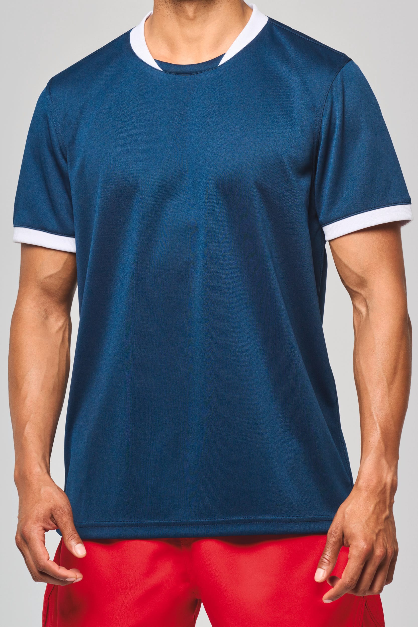 Maillot de rugby manches courtes unisexe