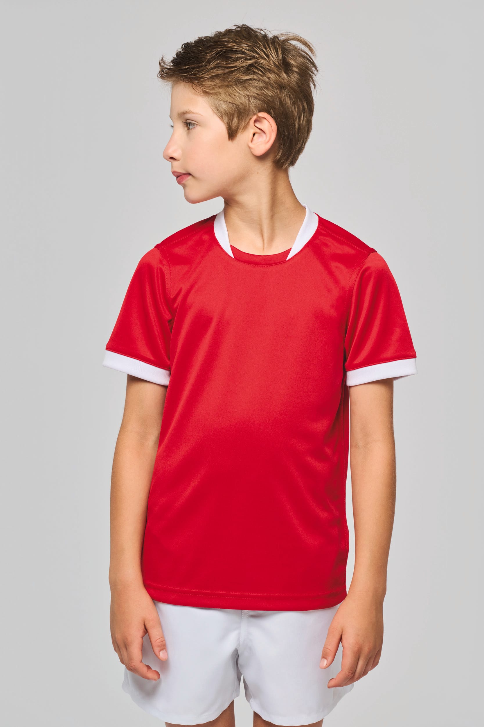 Maillot de rugby manches courtes enfant