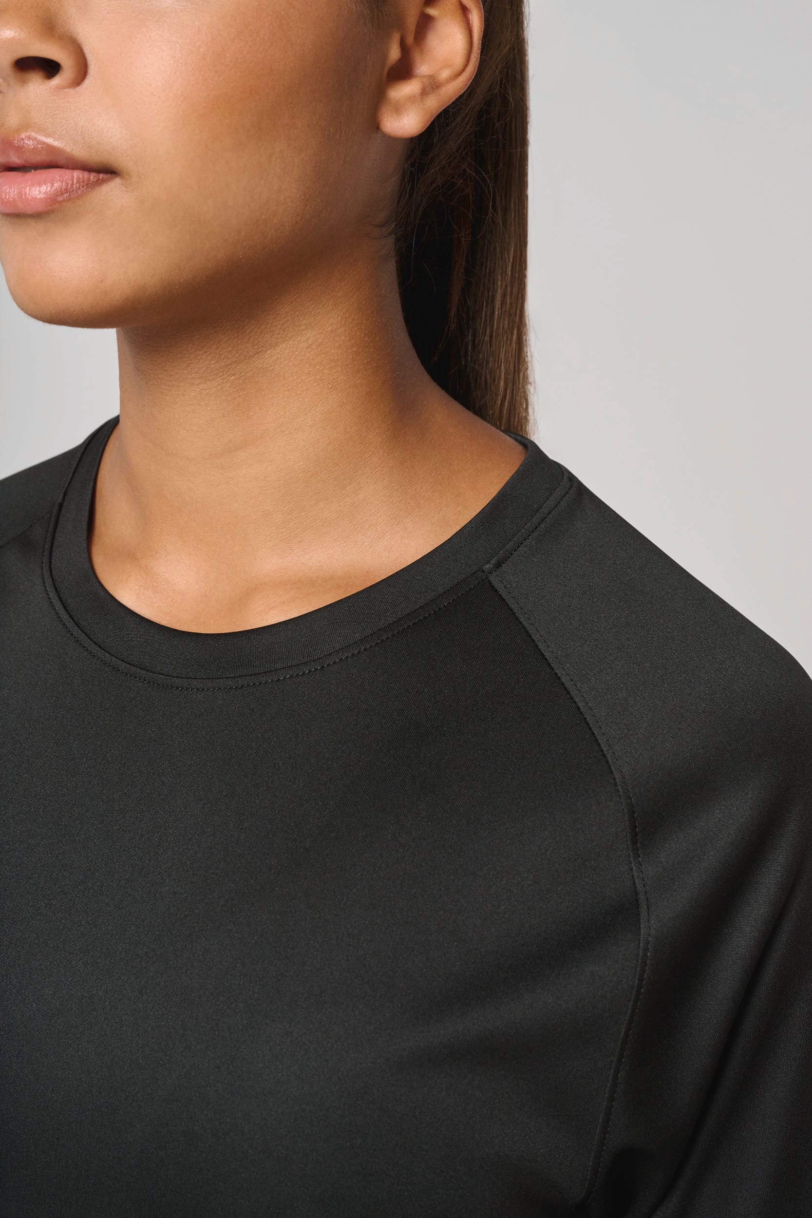 T-shirt multidesporto em poliéster unissexo