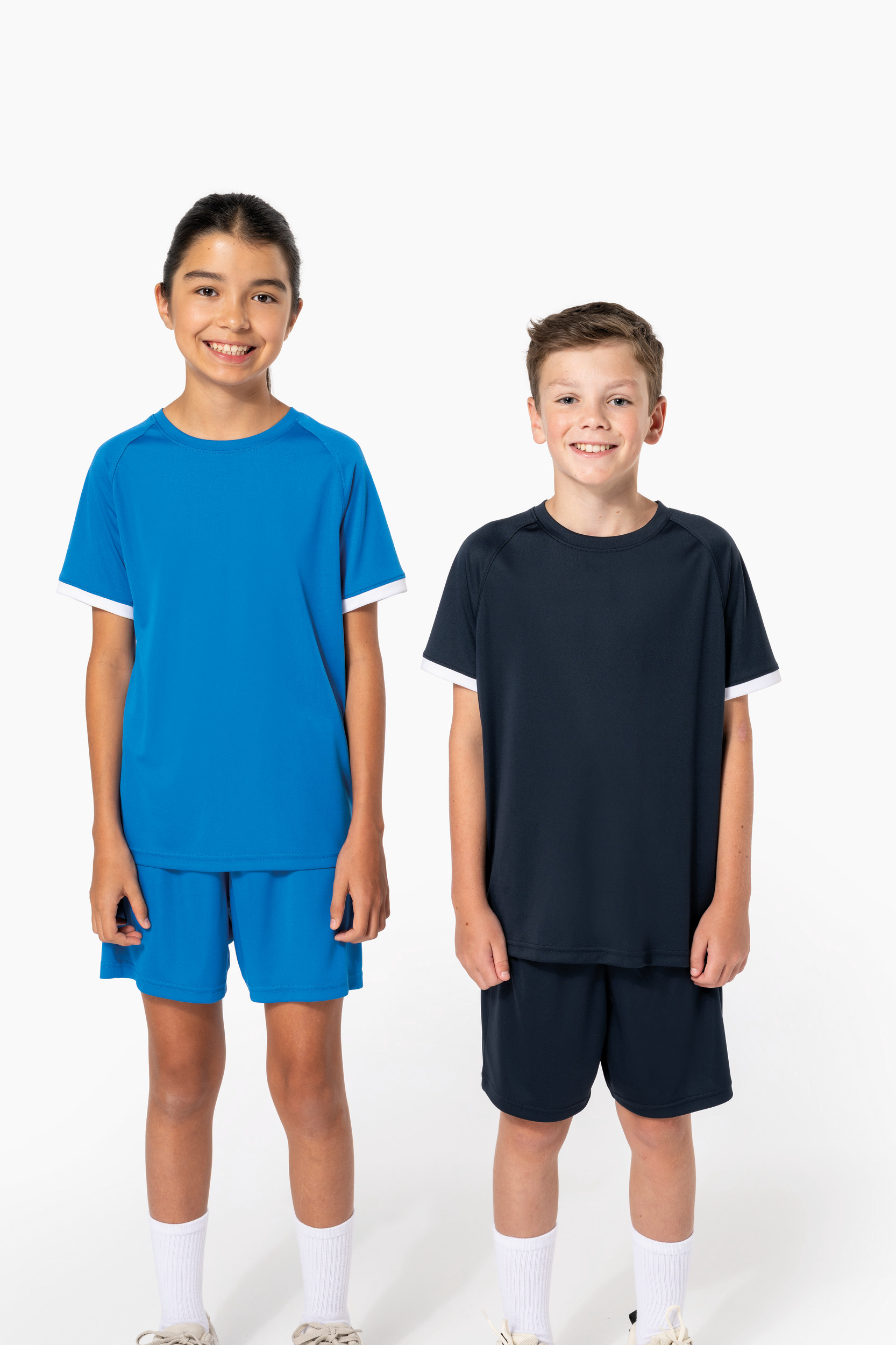 Sport-t-shirt van polyester voor kinderen