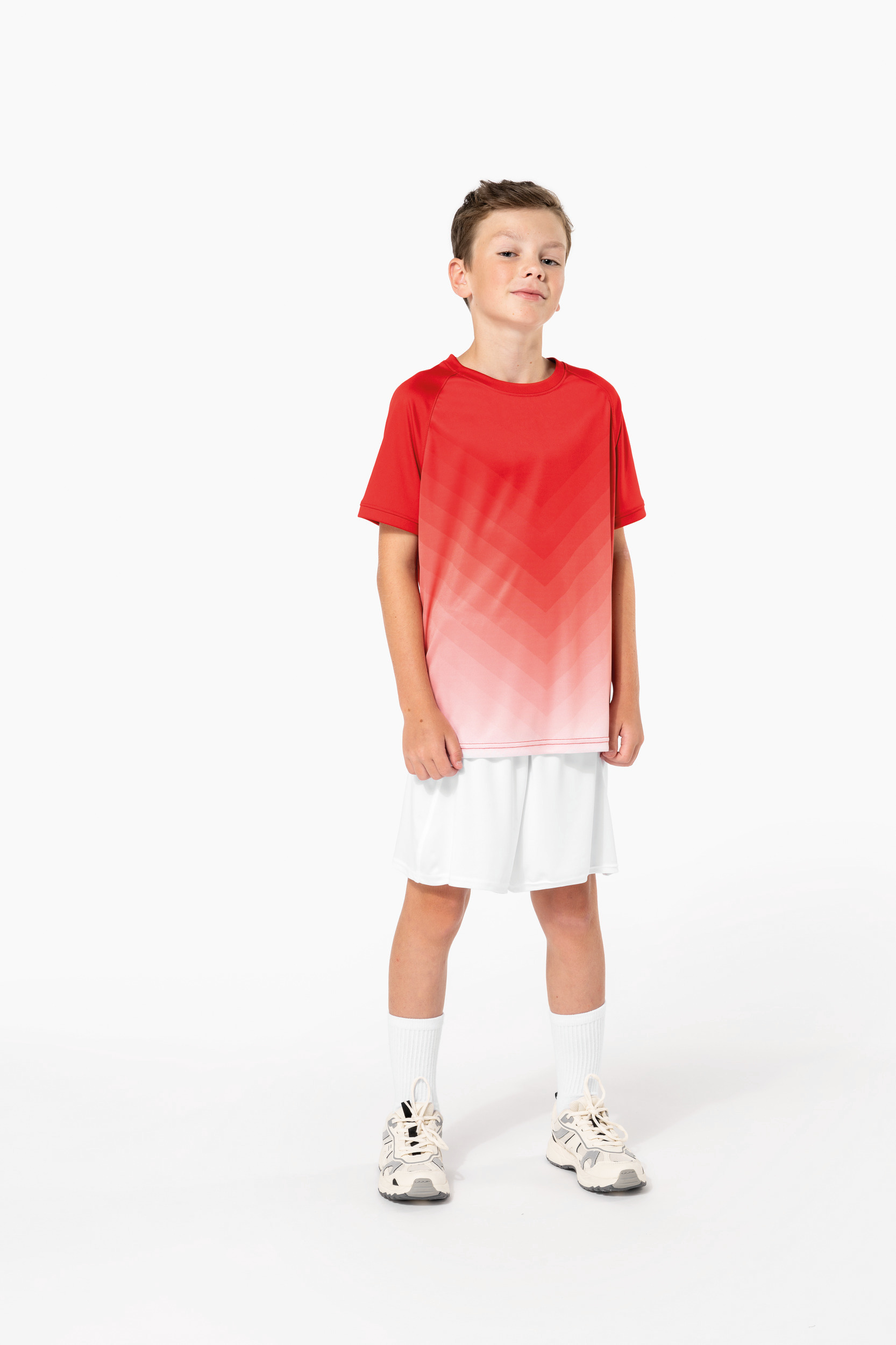 Multisporttruitje van gesublimeerd polyester voor kinderen