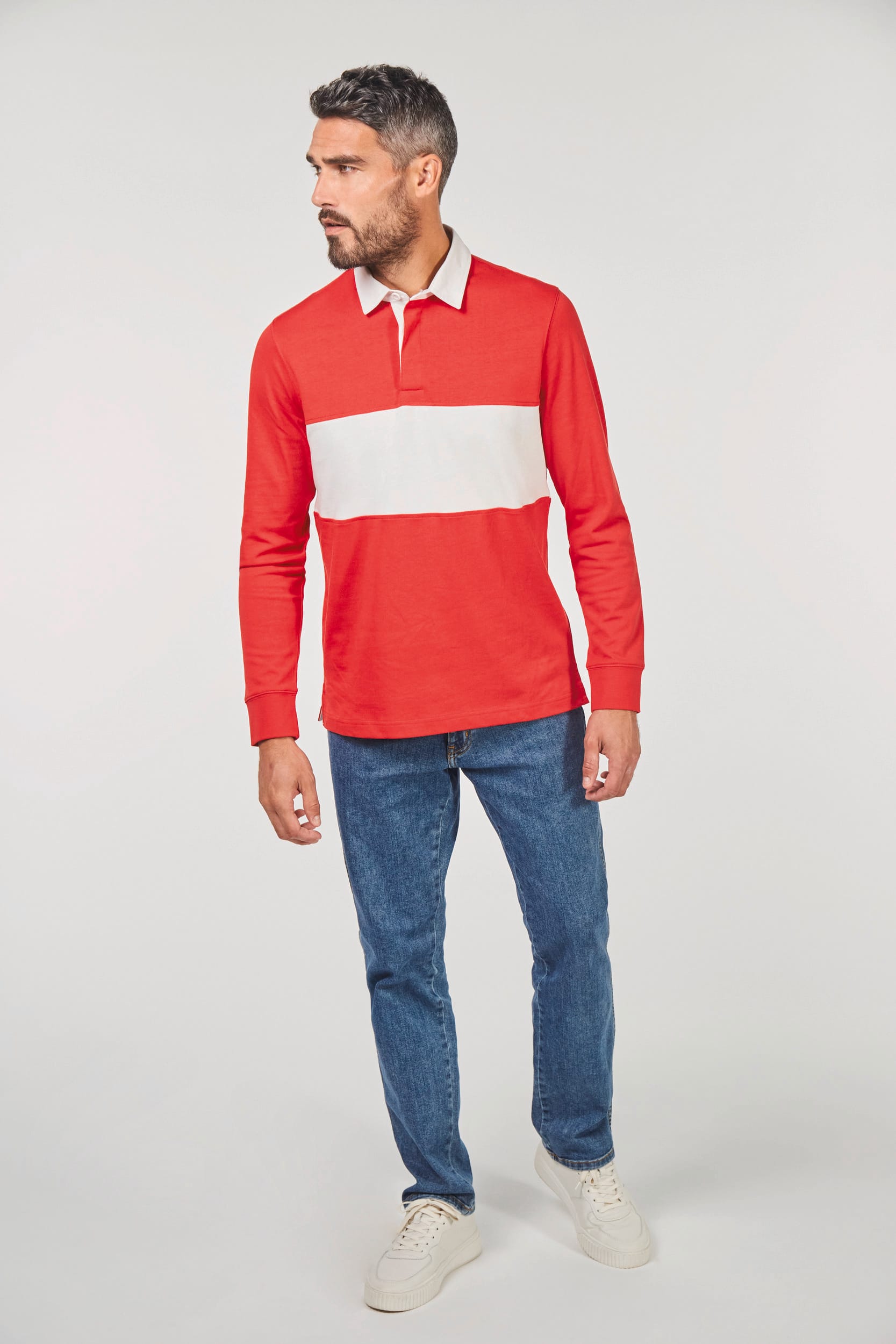 Polo râguebi de manga comprida