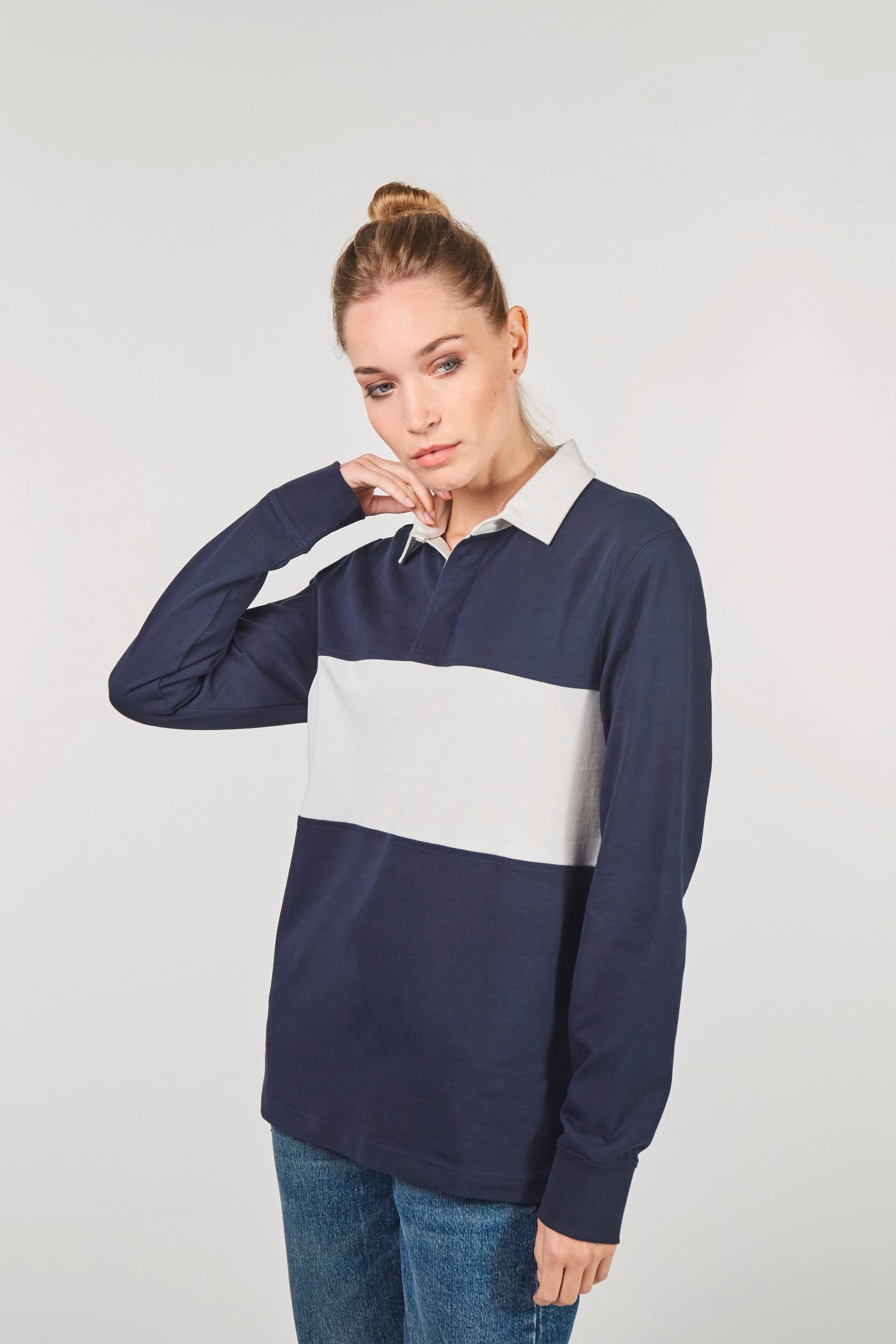 Polo râguebi de manga comprida