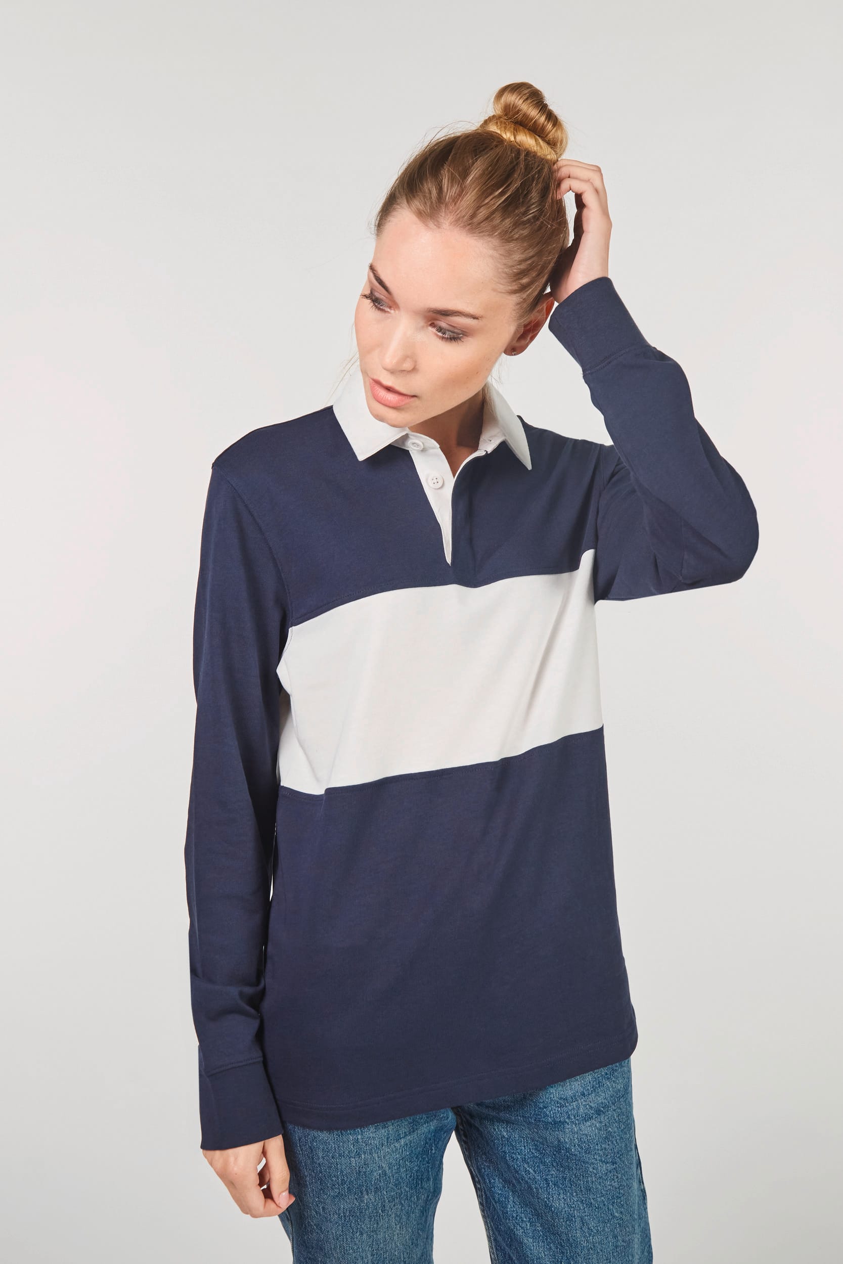 Polo râguebi de manga comprida