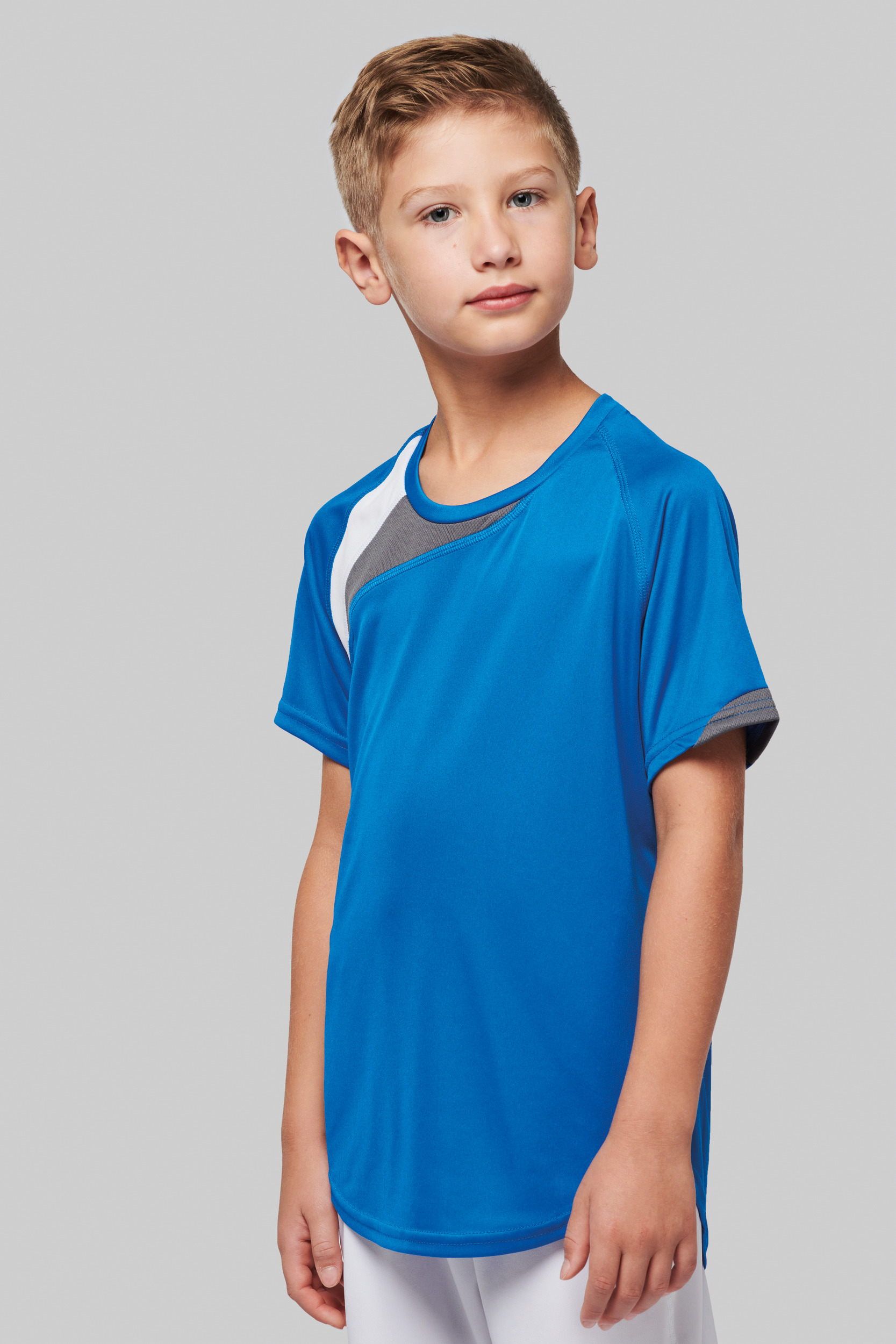 Multisport sport-T-shirt met korte mouwen voor kinderen