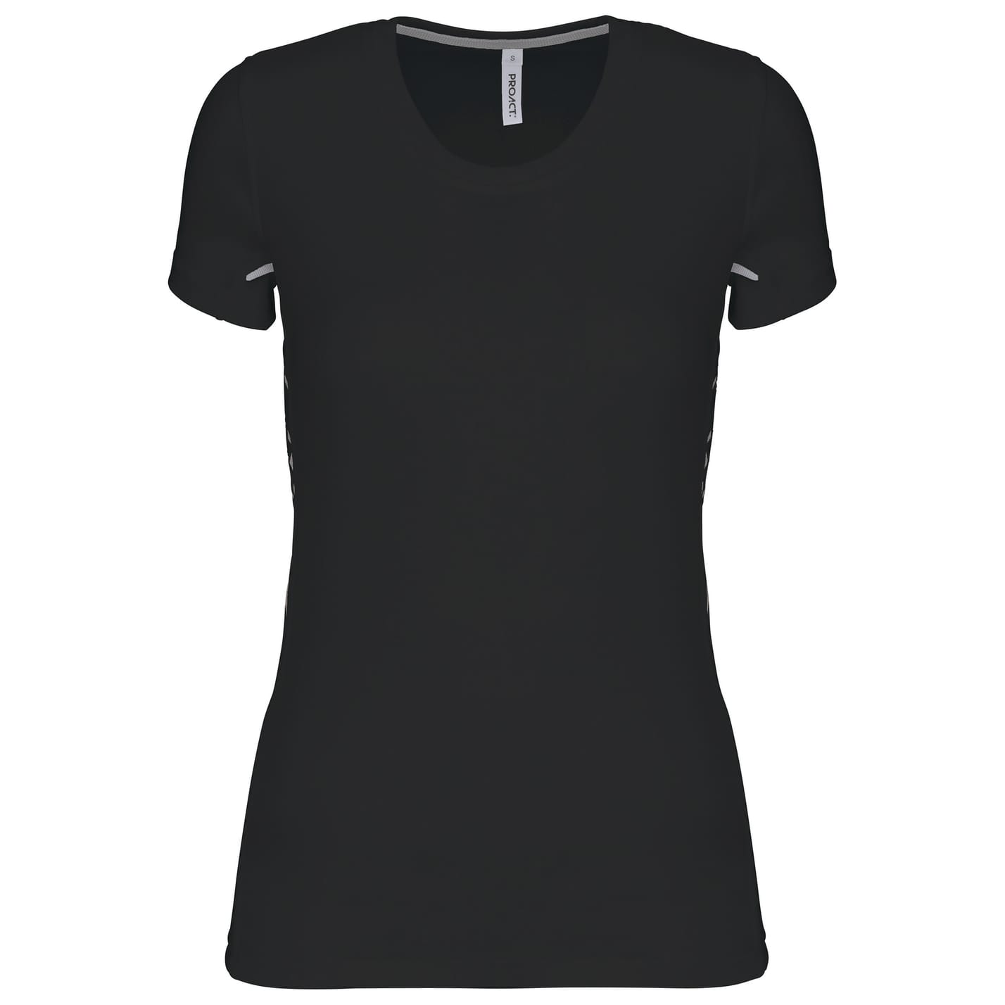 T-shirt de sport noir.