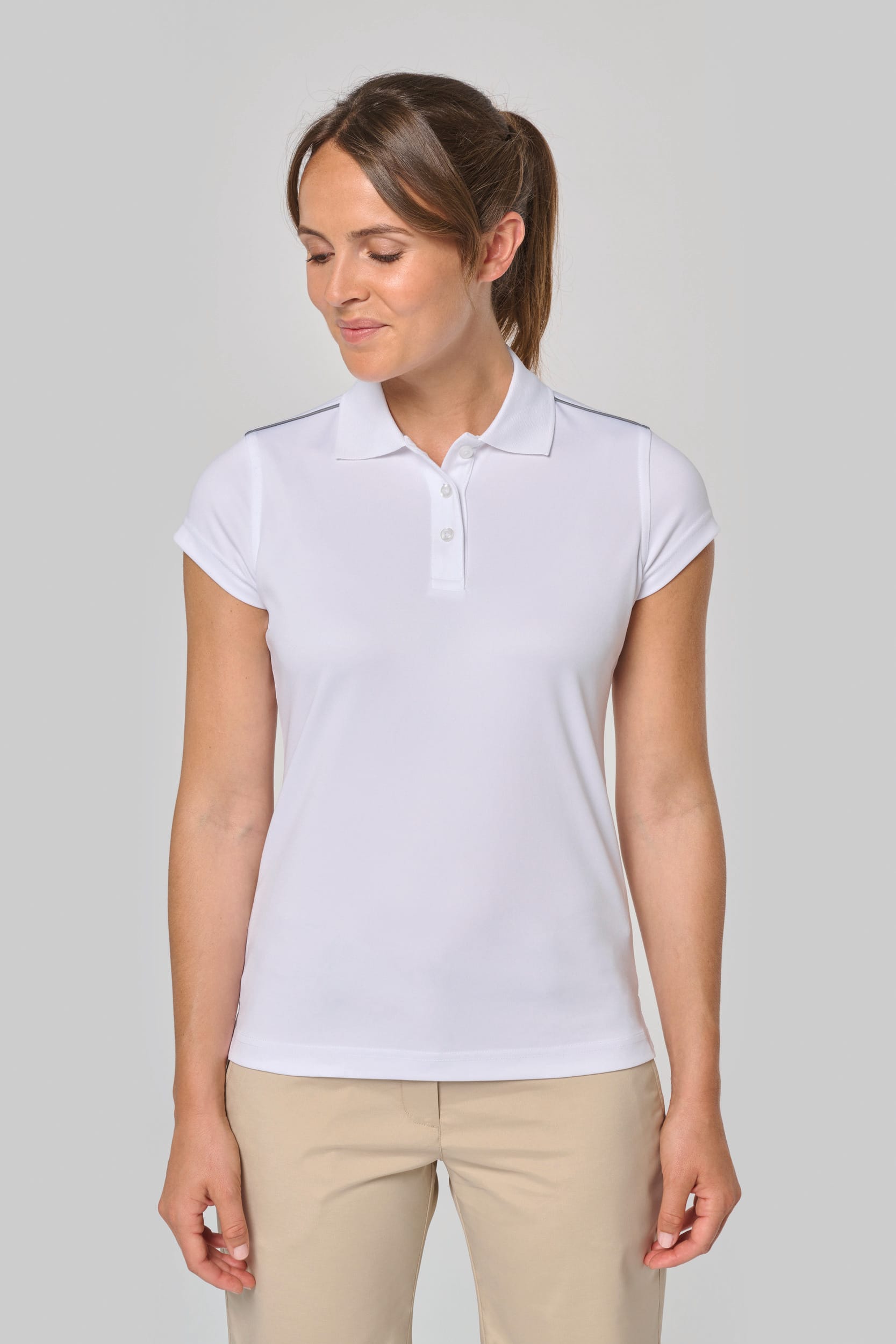 Polo manches courtes femme - Image 1