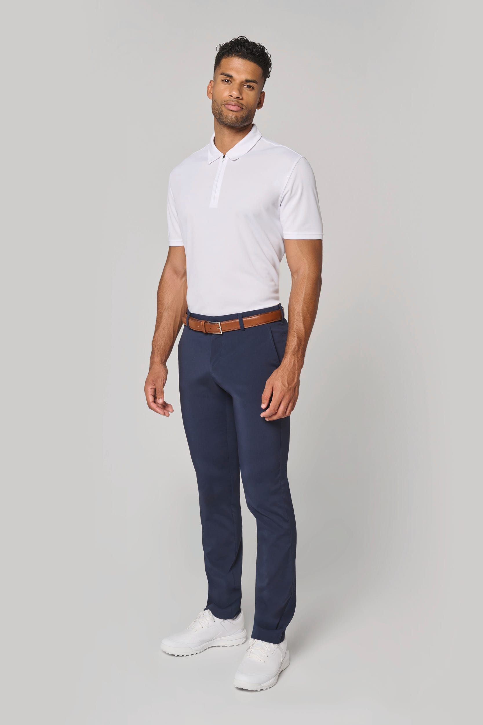 Polo de sport col 1/4 zip homme - Image 5