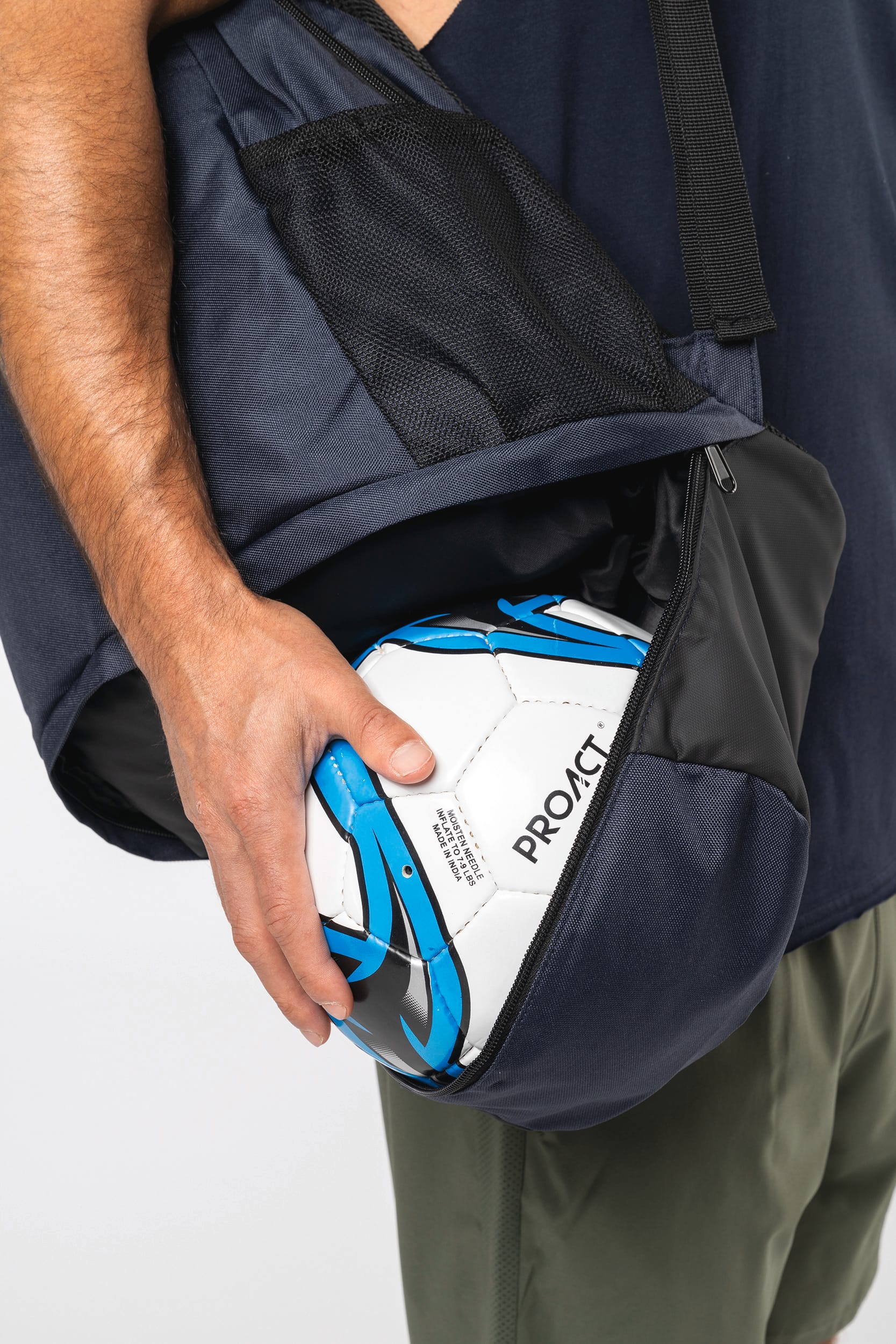 Mochila con compartimento para balón