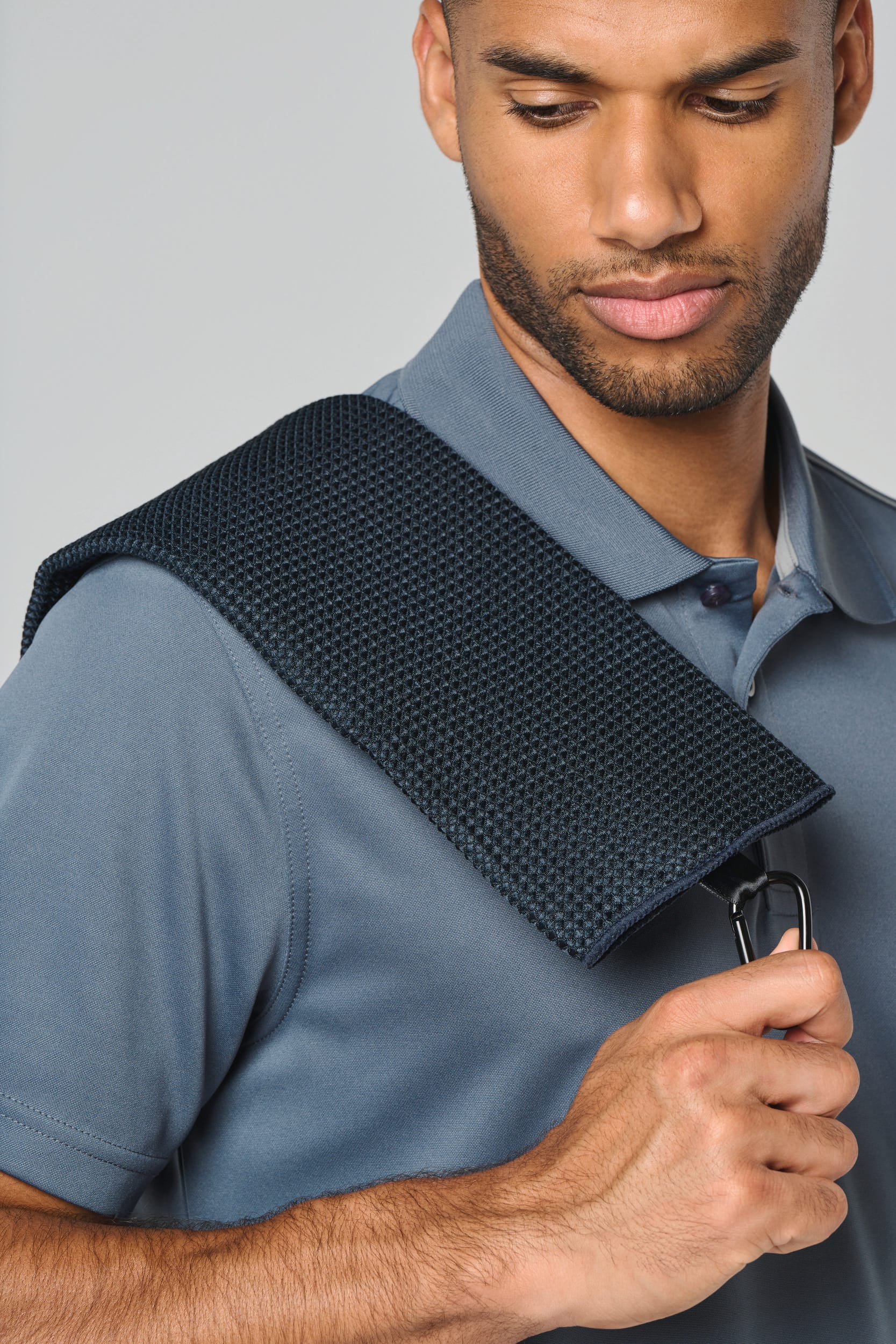 Toalha de golfe tipo favo de mel  - 50 x 40 cm