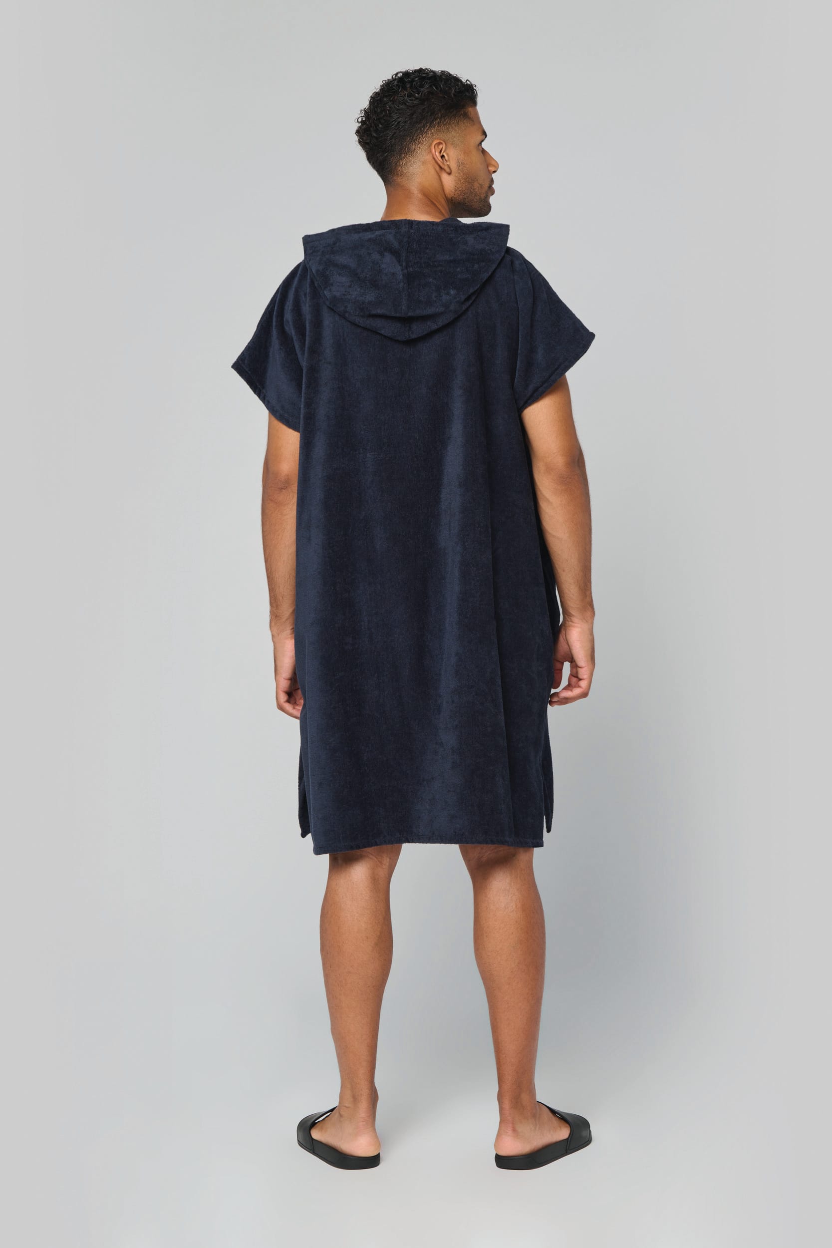 Unisex hooded towelling poncho - PROACT®