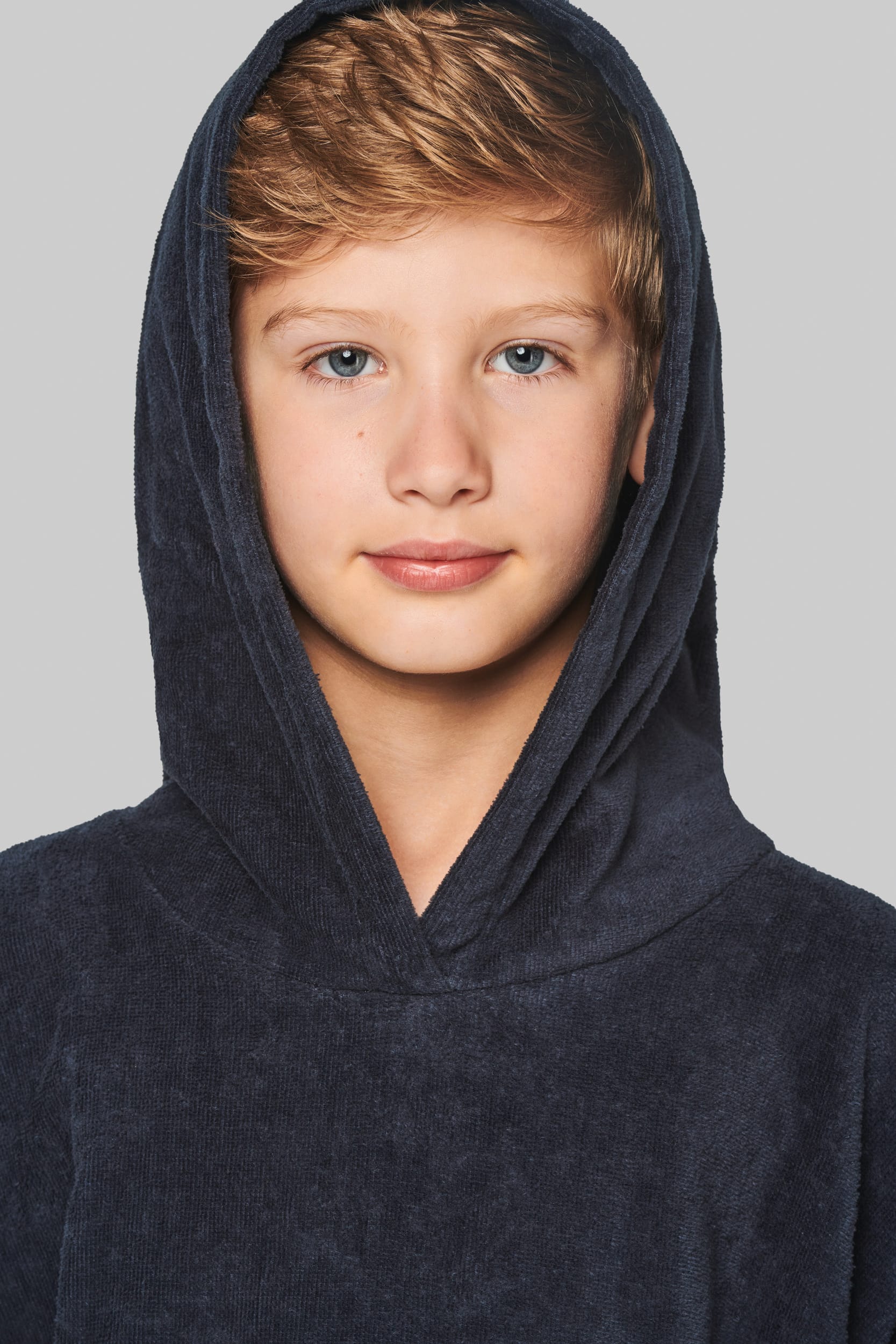 Poncho éponge à capuche enfant