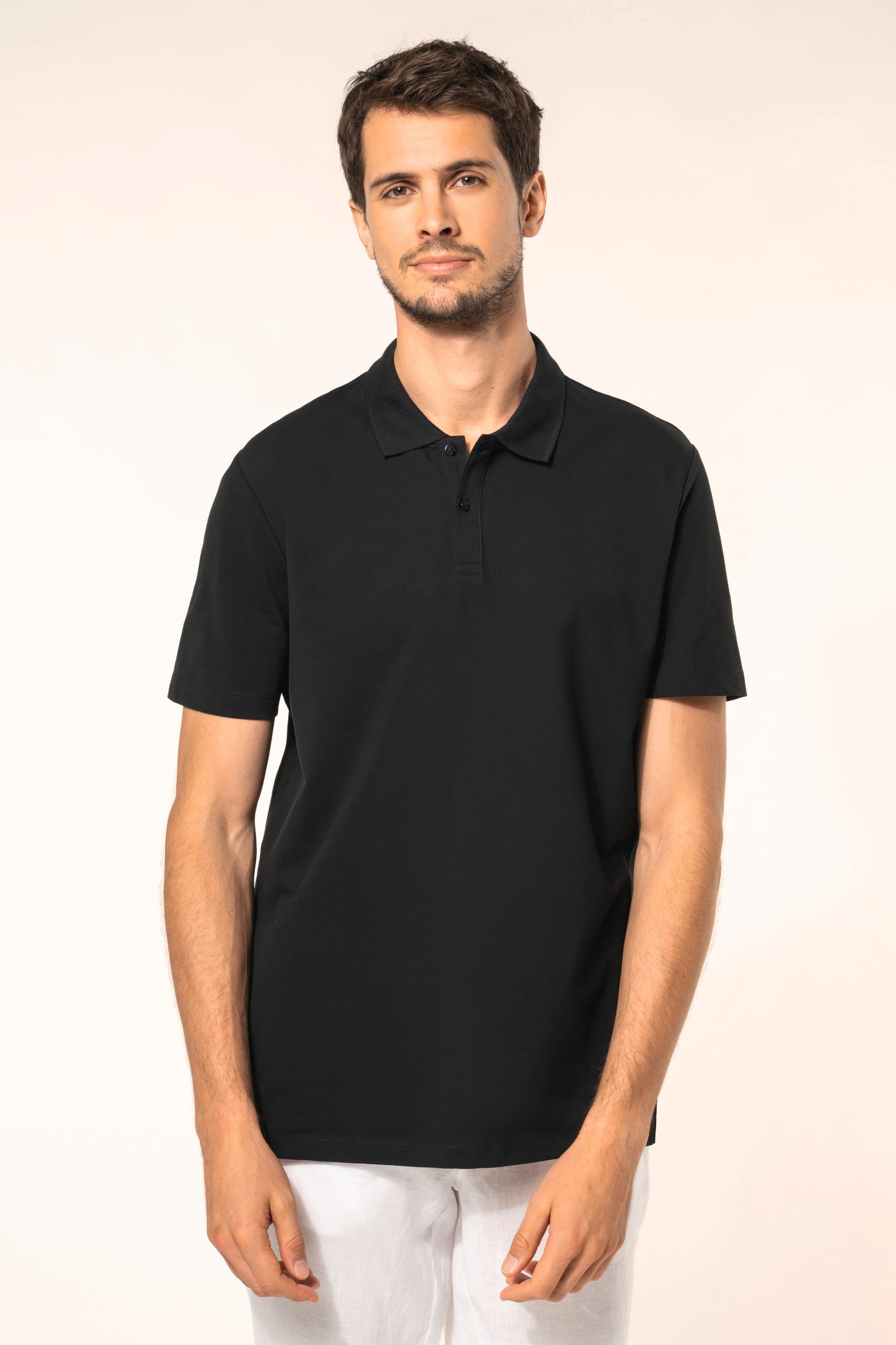 Polo Supima® manches courtes homme - Image 1
