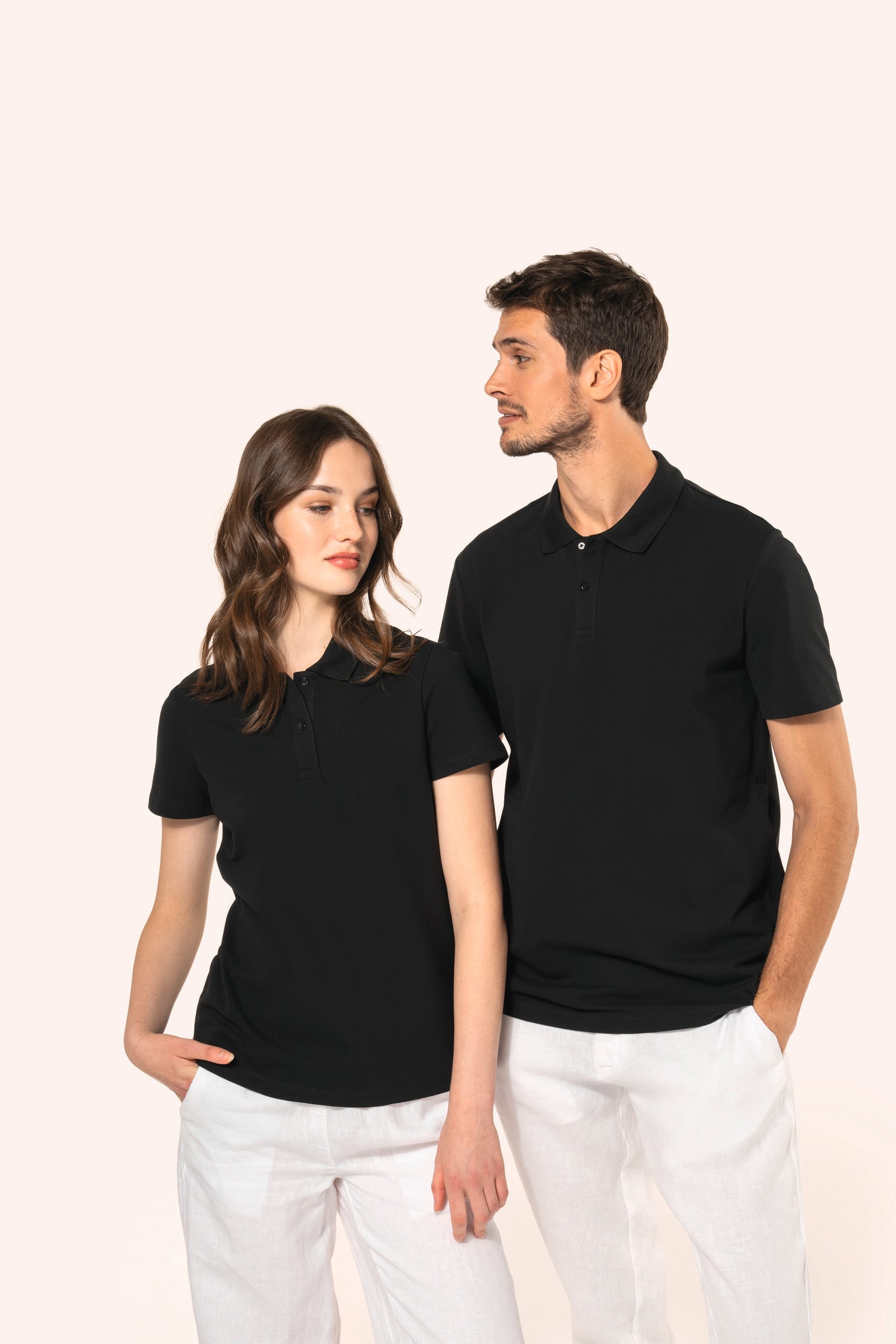 Polo Supima® manches courtes femme - Image 9