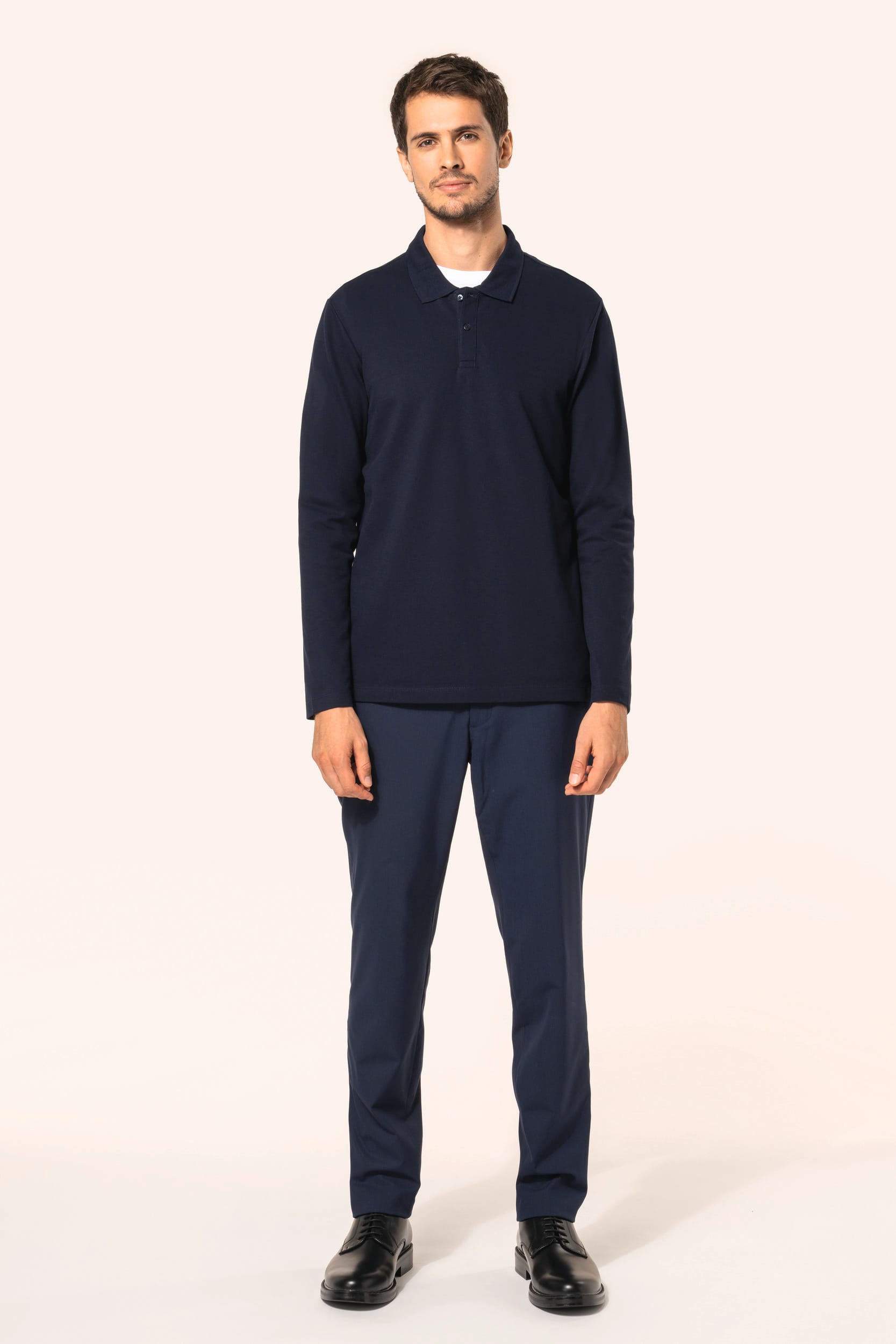 Polo Supima® manches longues homme - Image 15