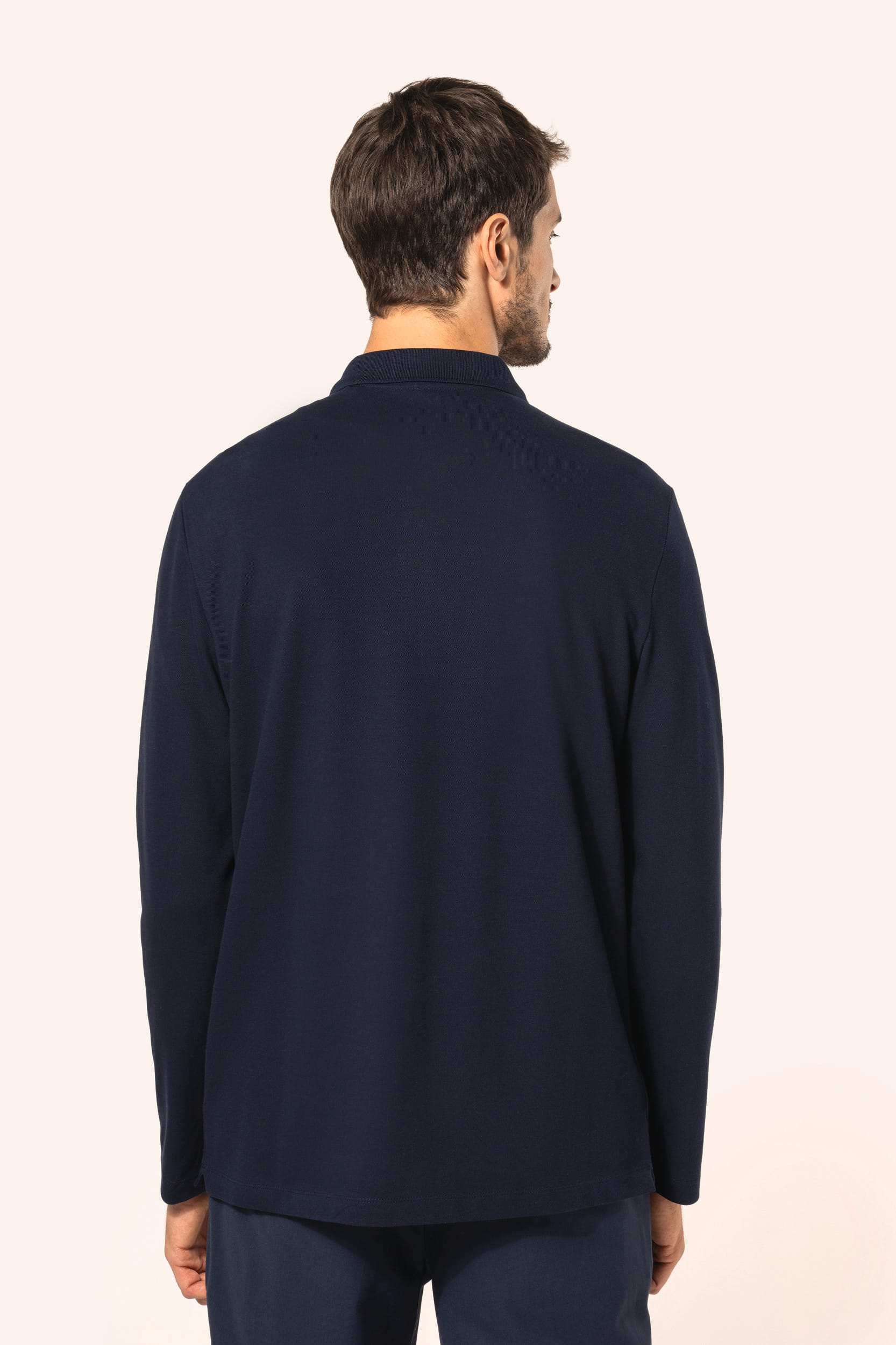 Polo Supima® manches longues homme - Image 2