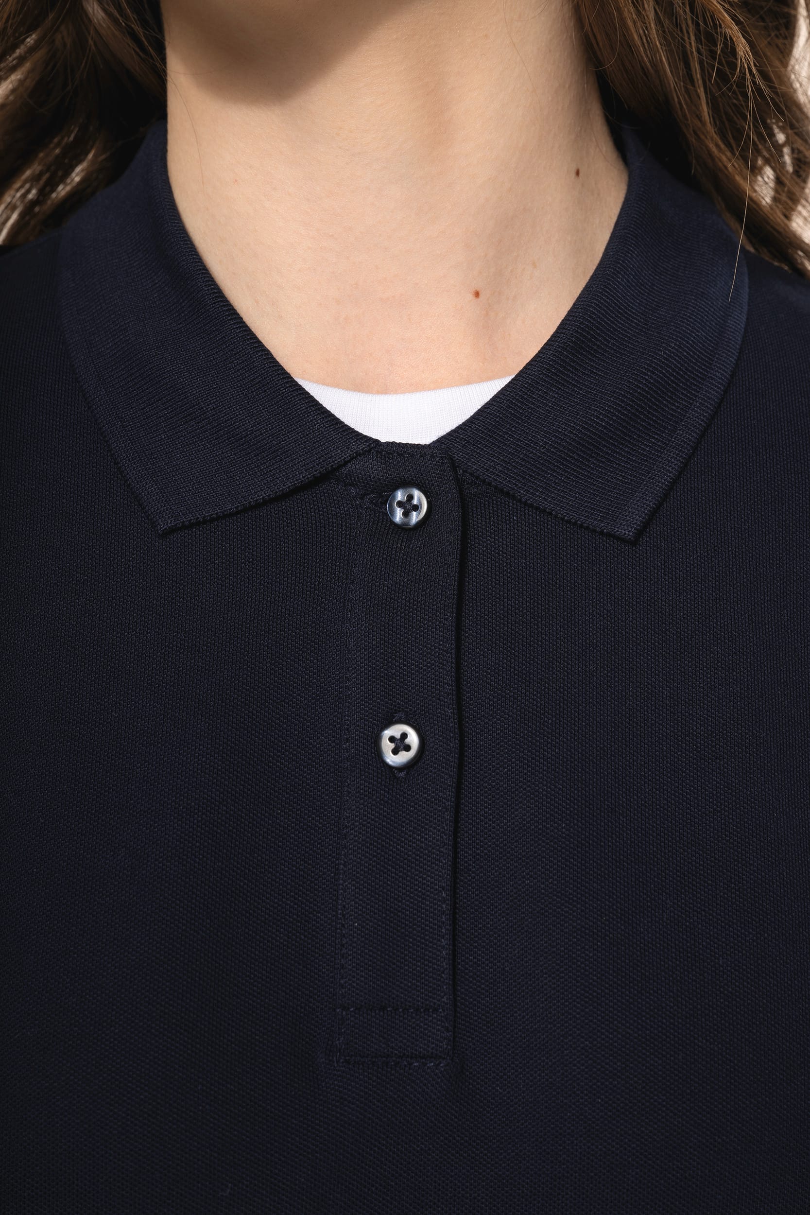 Polo Supima® manches longues femme - Image 6