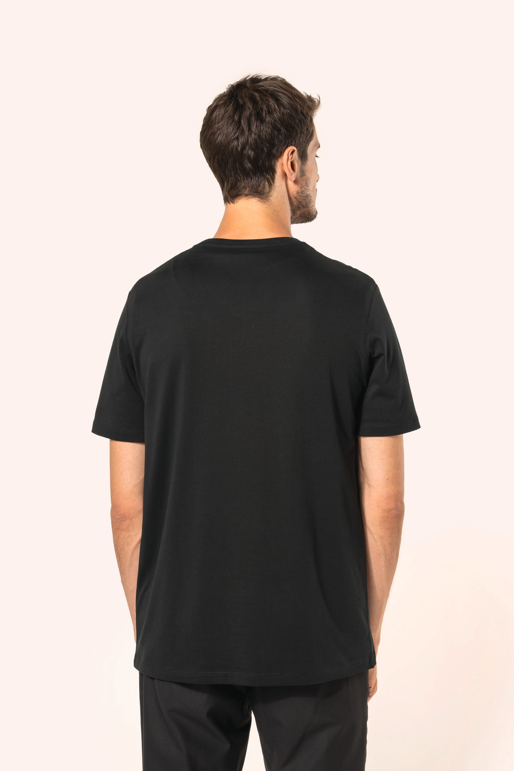 T-shirt Supima® col V manches courtes homme - Image 2