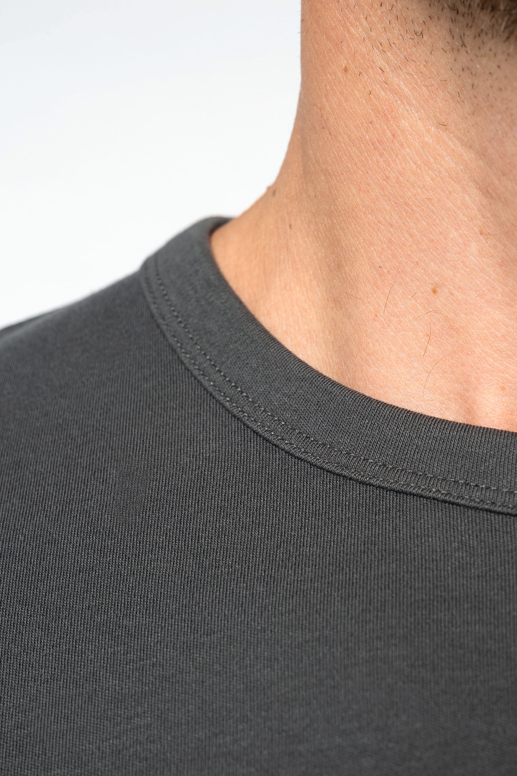T-shirt algodão biológico interlock de homem – foto 7