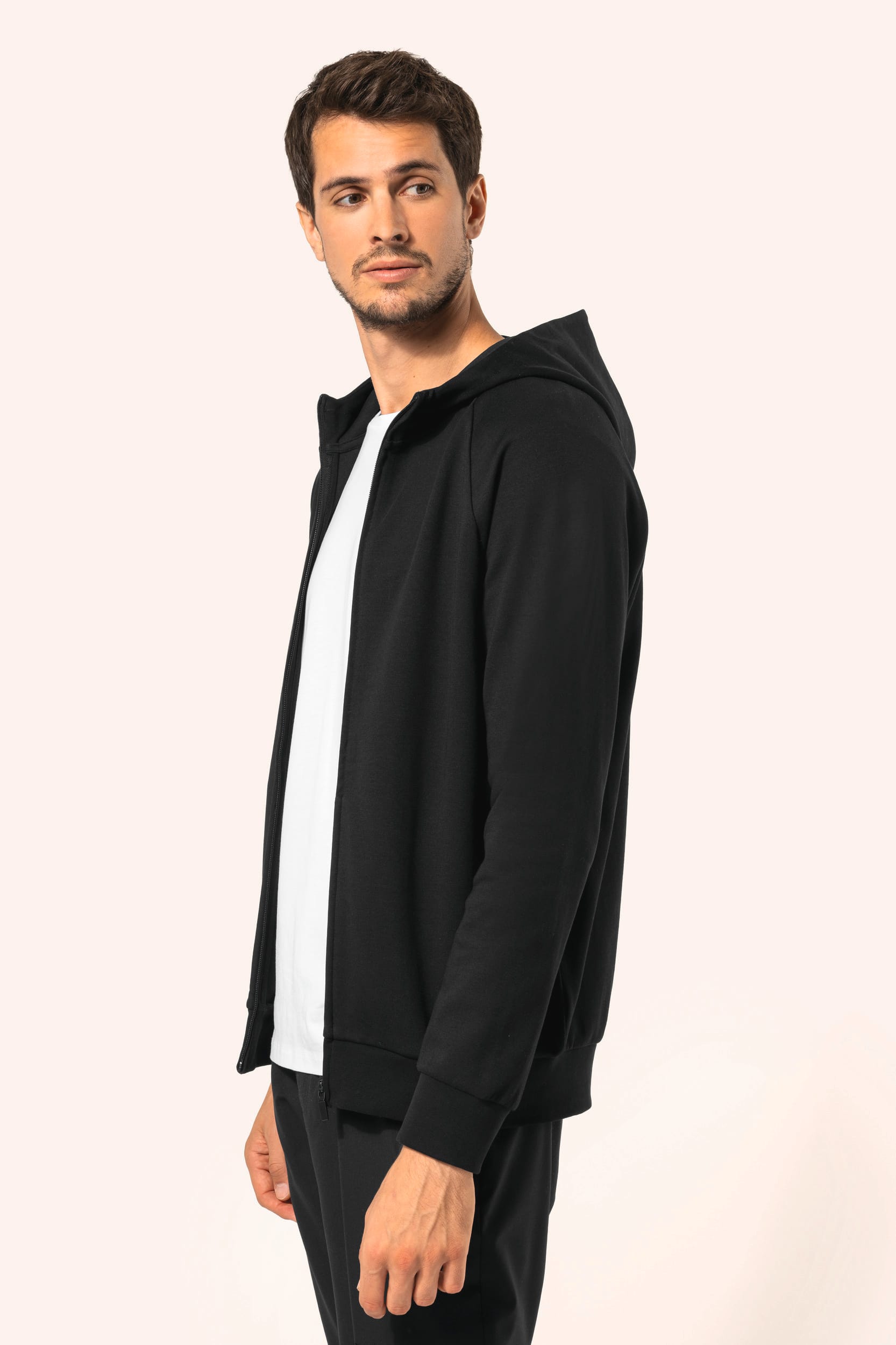 Veste zippée à capuche homme - Image 1