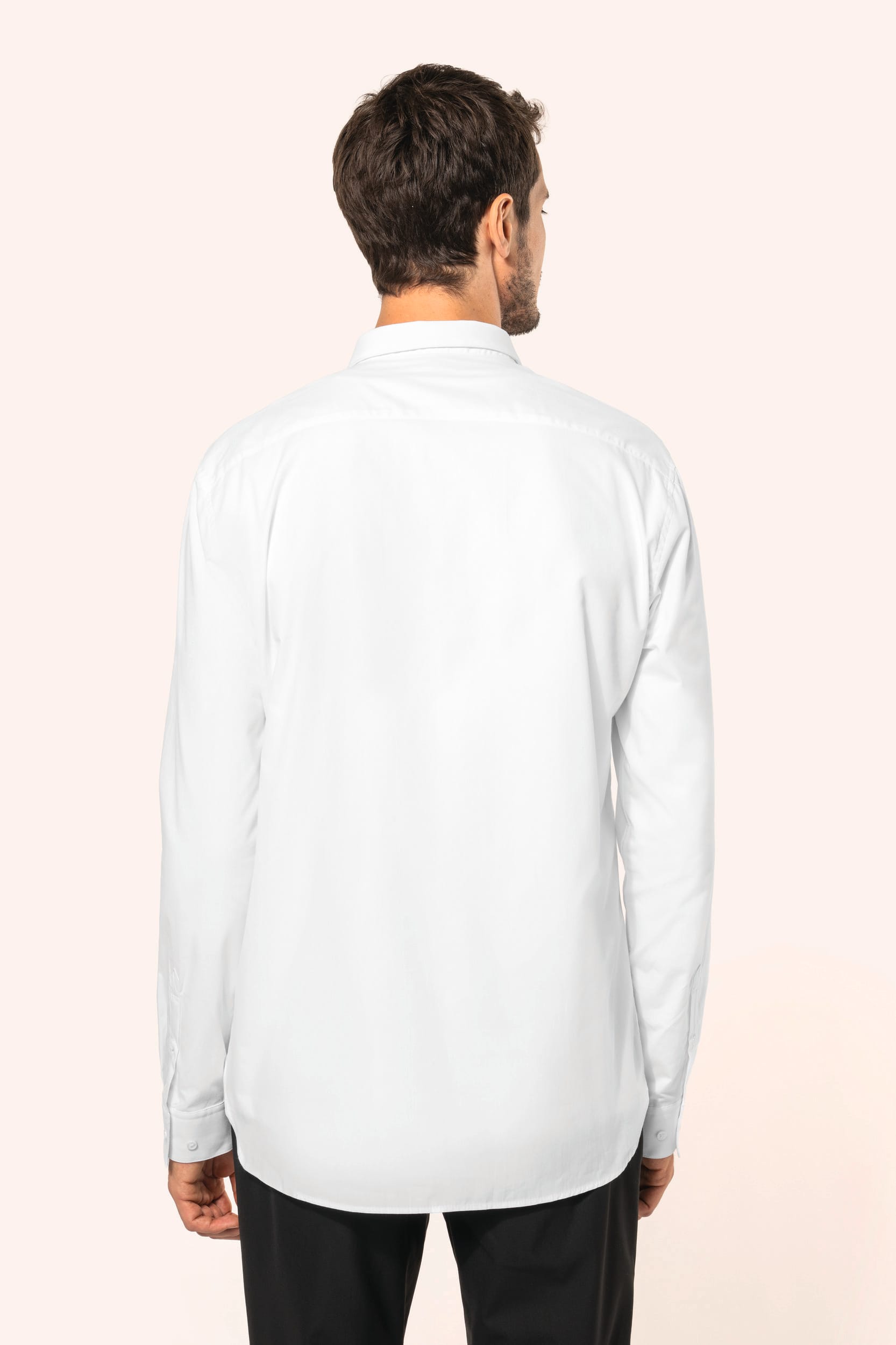 Chemise popeline manches longues homme - Image 2