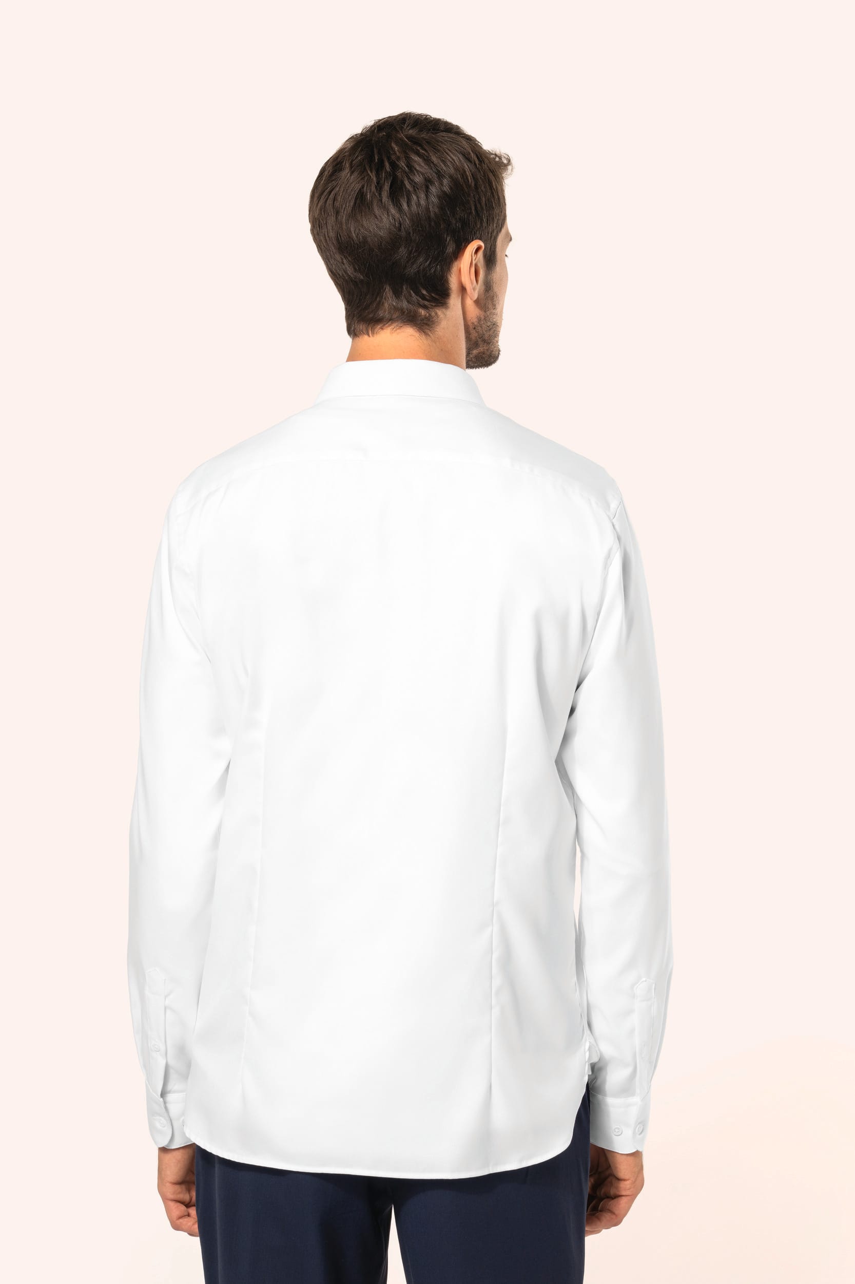 Chemise Oxford pinpoint manches longues homme - Image 3