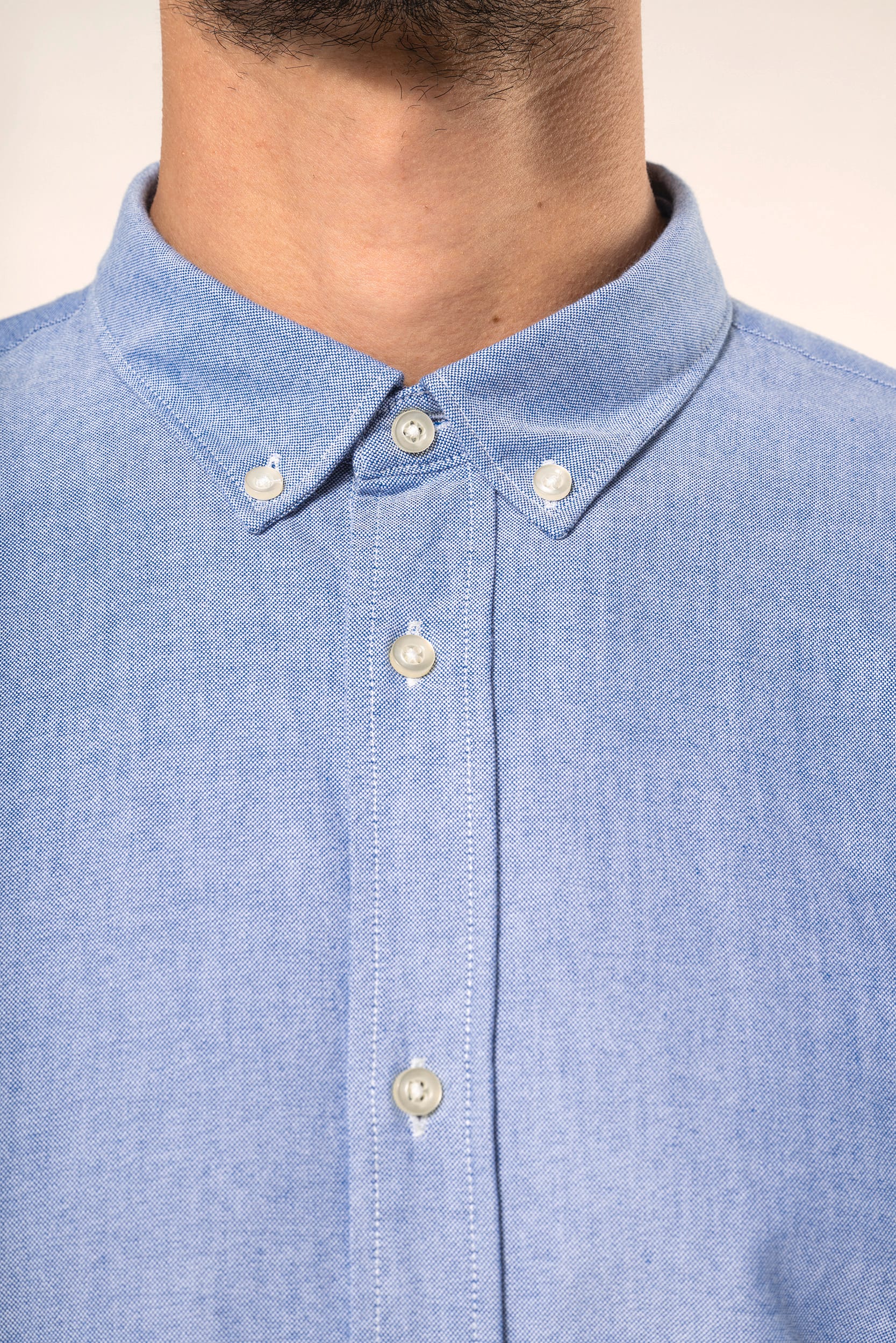 Chemise Oxford manches longues homme - Image 4