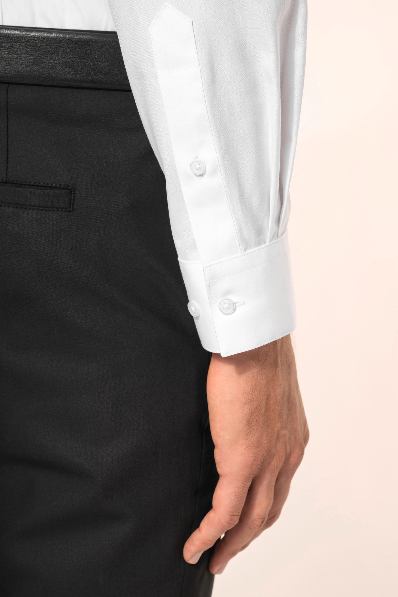 Chemise popeline en coton Supima® homme - Image 5