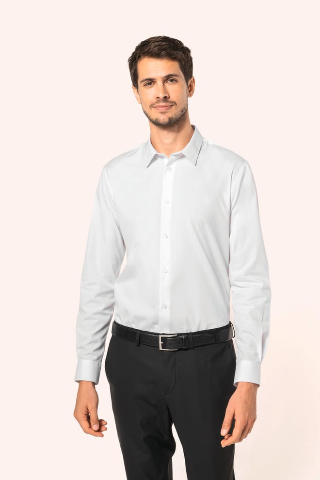 Men's poplin Supima® shirt