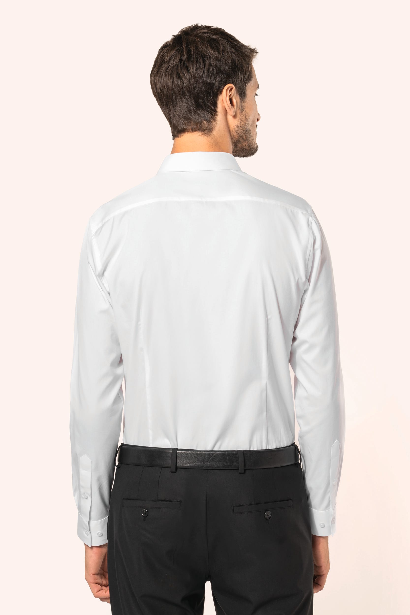 Chemise popeline en coton Supima® homme - Image 2