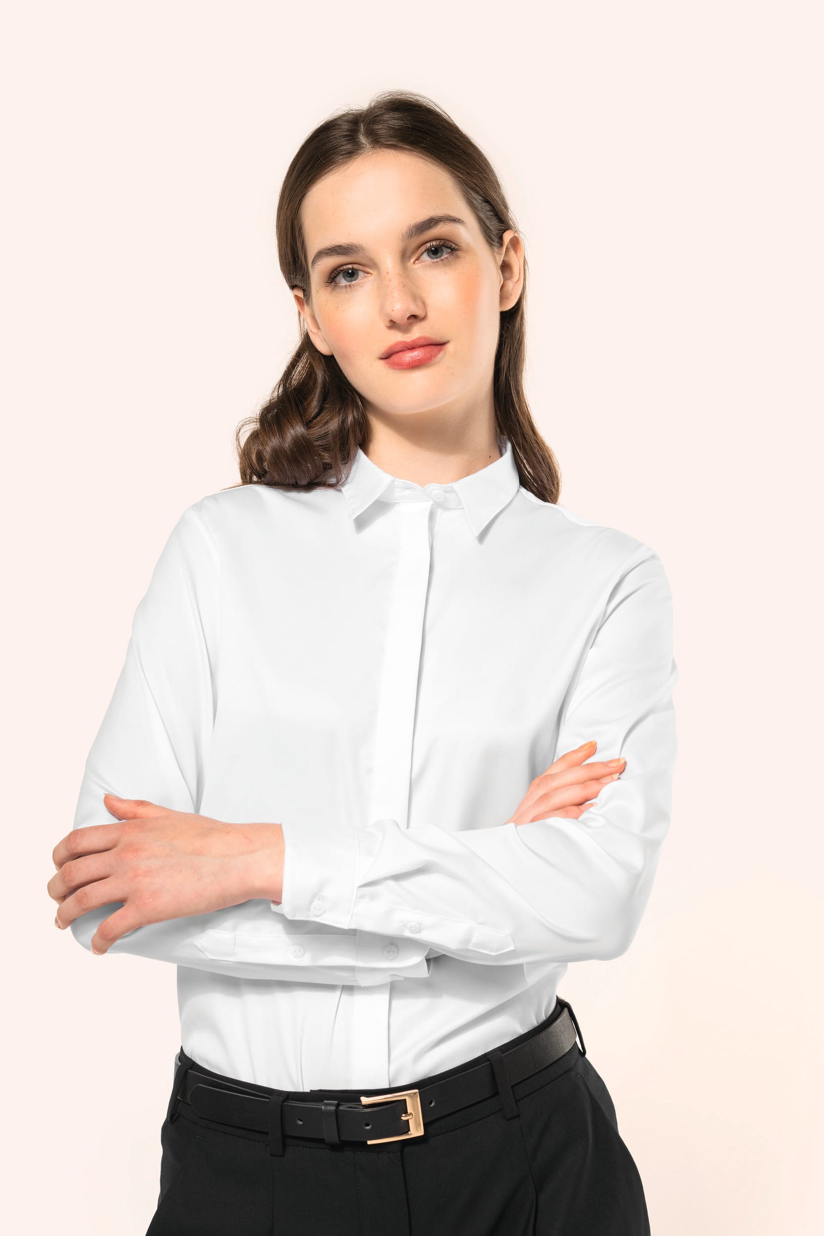 Chemise twill manches longues femme - Image 9