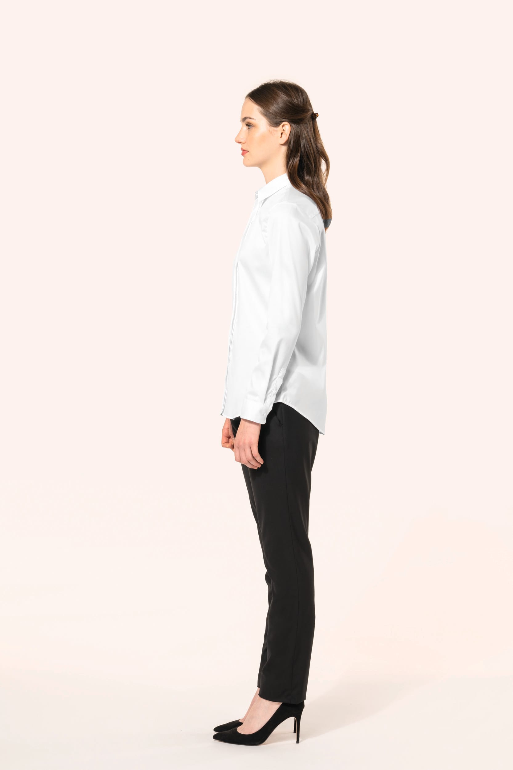 Chemise twill manches longues femme - Image 4