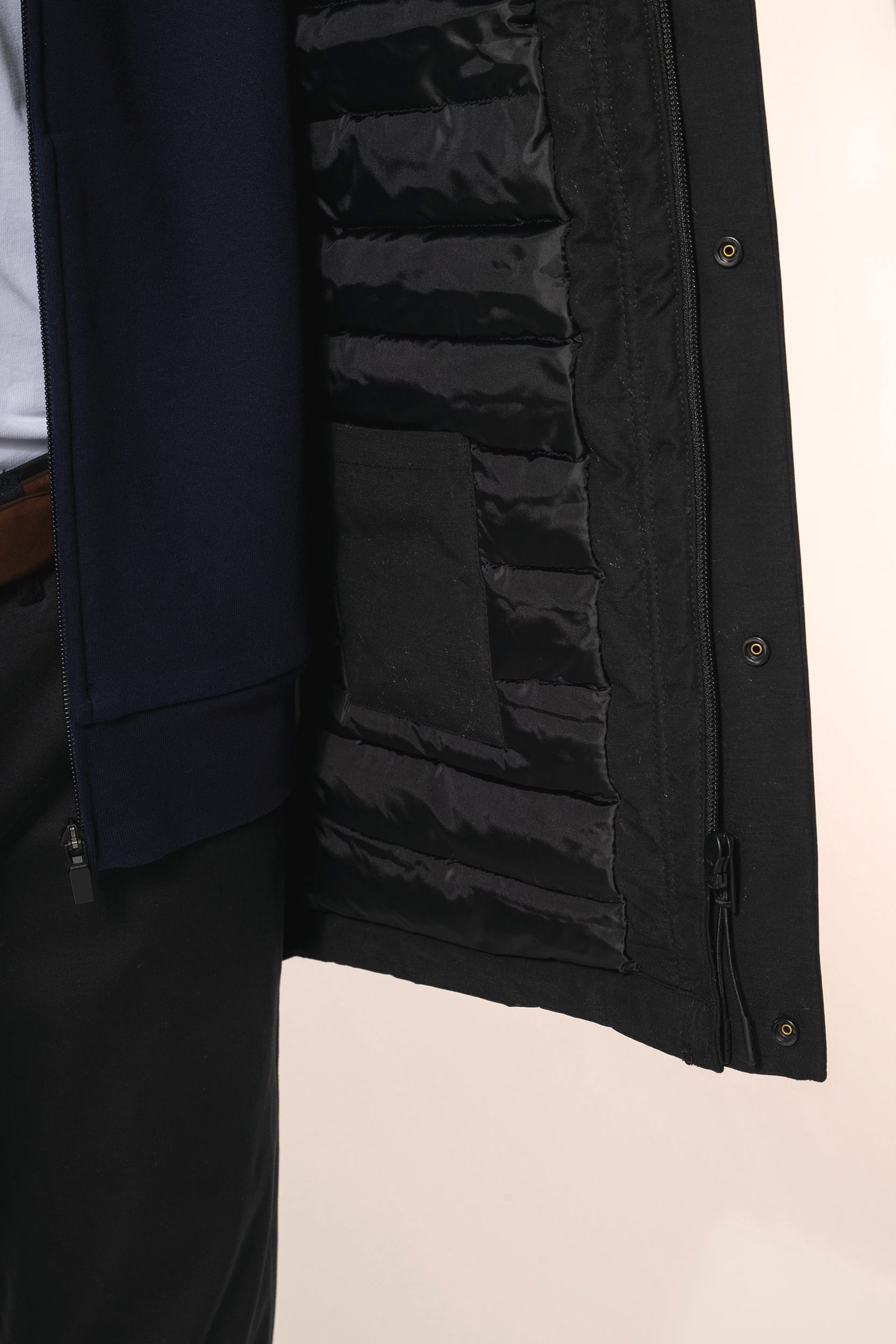 Parka impermeável de homem