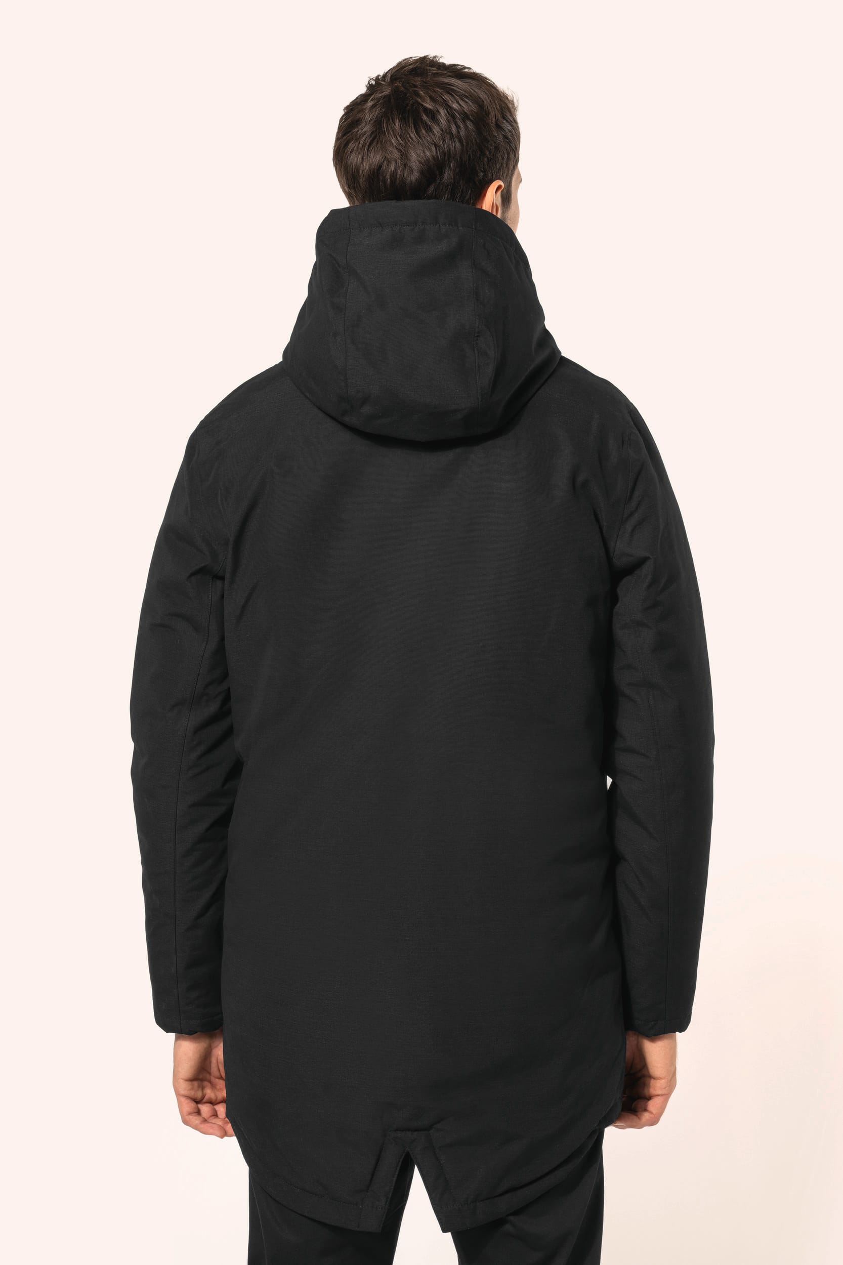 Parka impermeável de homem