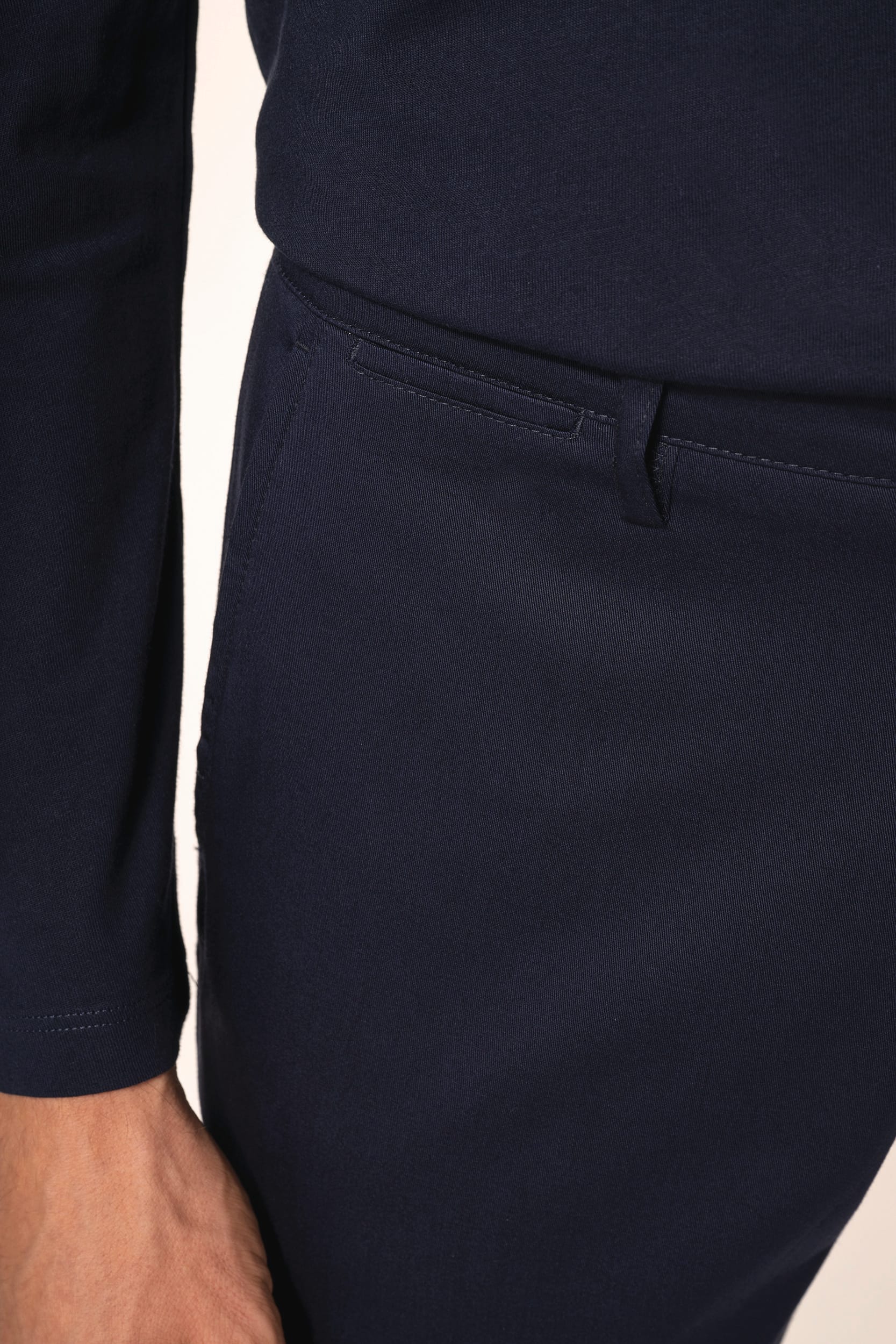 Calças chino de homem