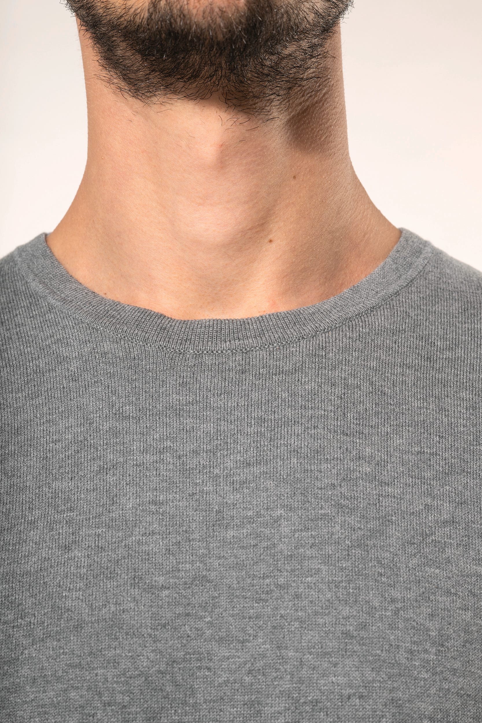 Camisola Supima® com decote redondo de homem