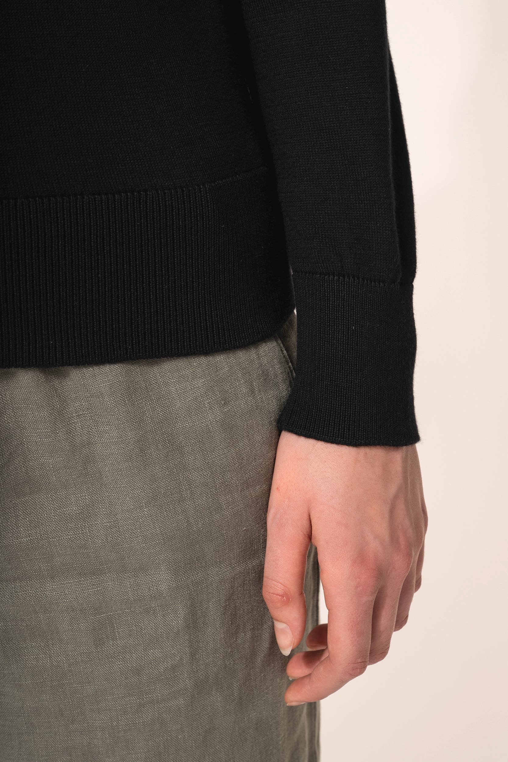 Camisola Supima® com decote redondo de senhora