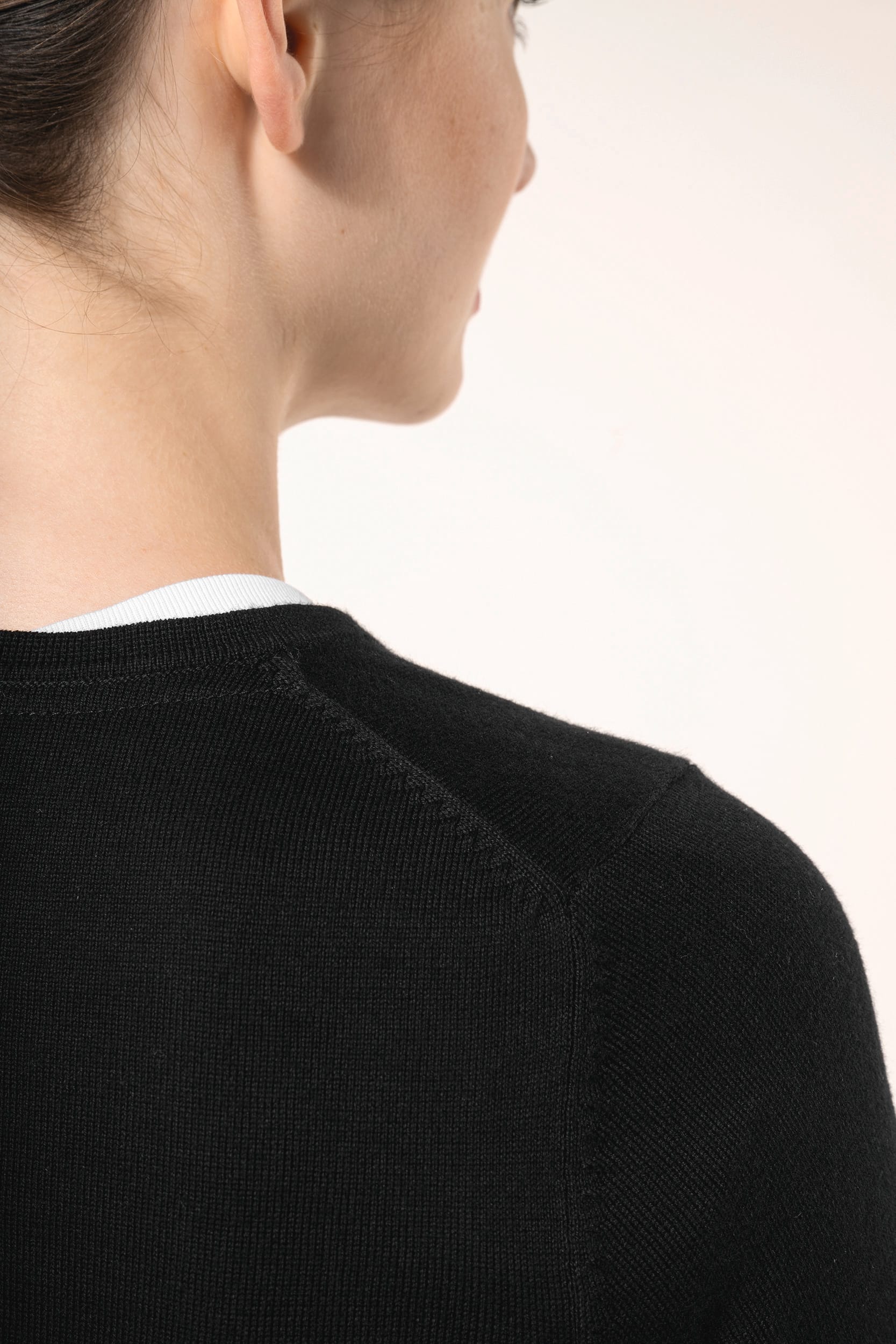 Camisola Supima® com decote redondo de senhora