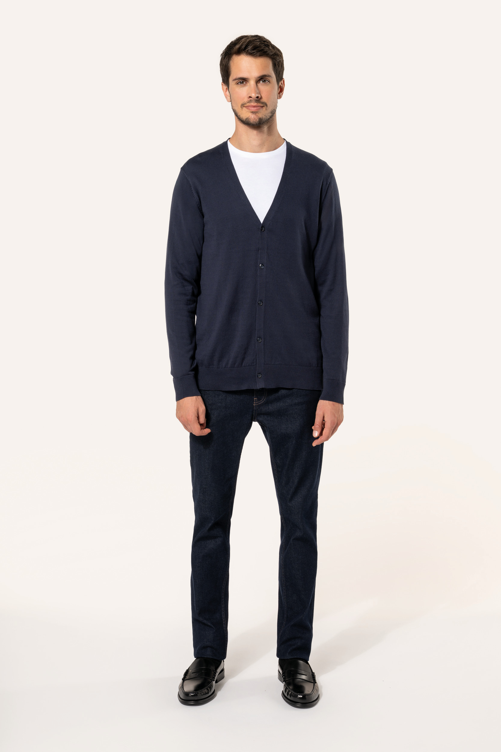 Heren Supima® cardigan