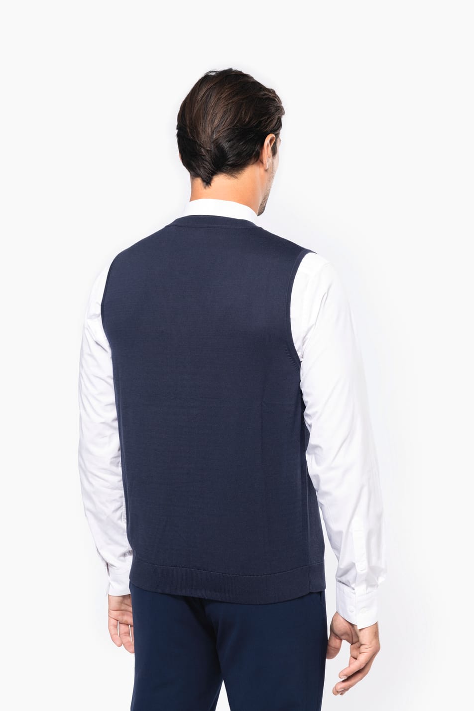 Gilet sans manches porté par un homme