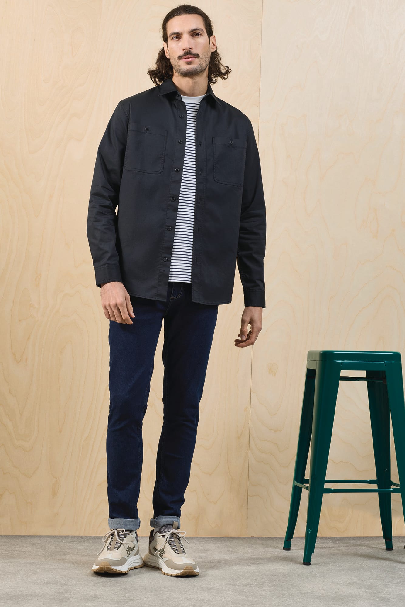 Chemise de service unisex - Image 1