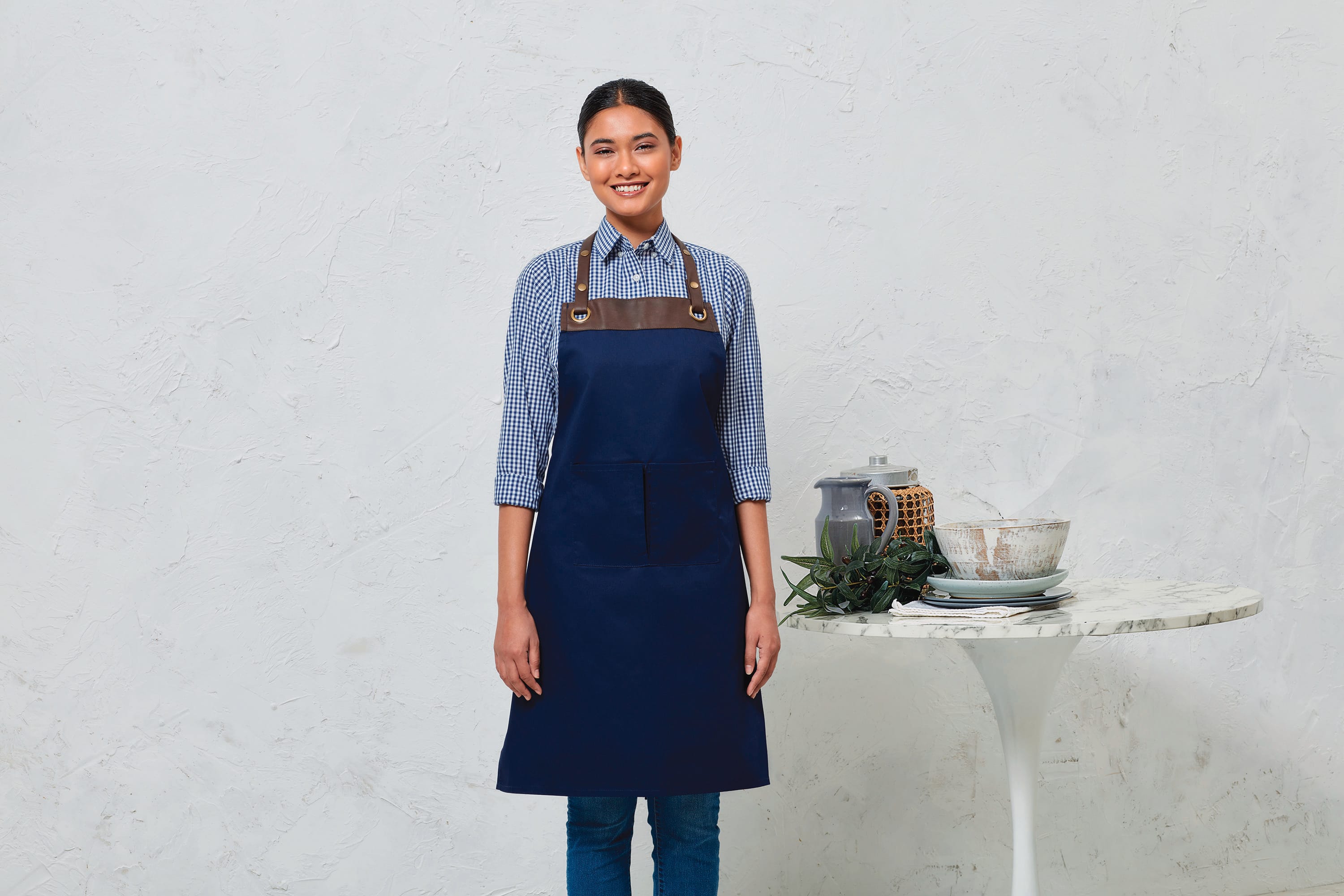 Tablier à bavette Espresso - Image 3