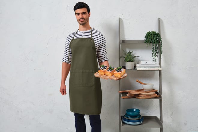 Grembiule in tela con doppia tasca Artisan's Choice