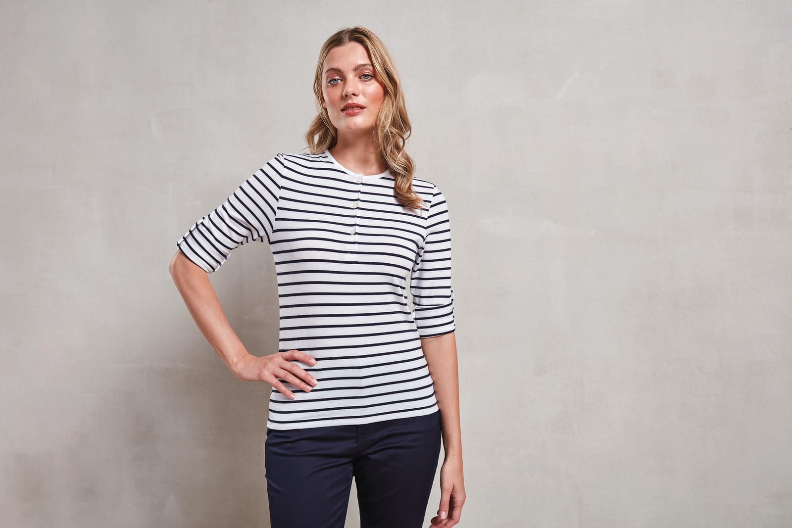 Long John - Women's roll sleeve T-shirt