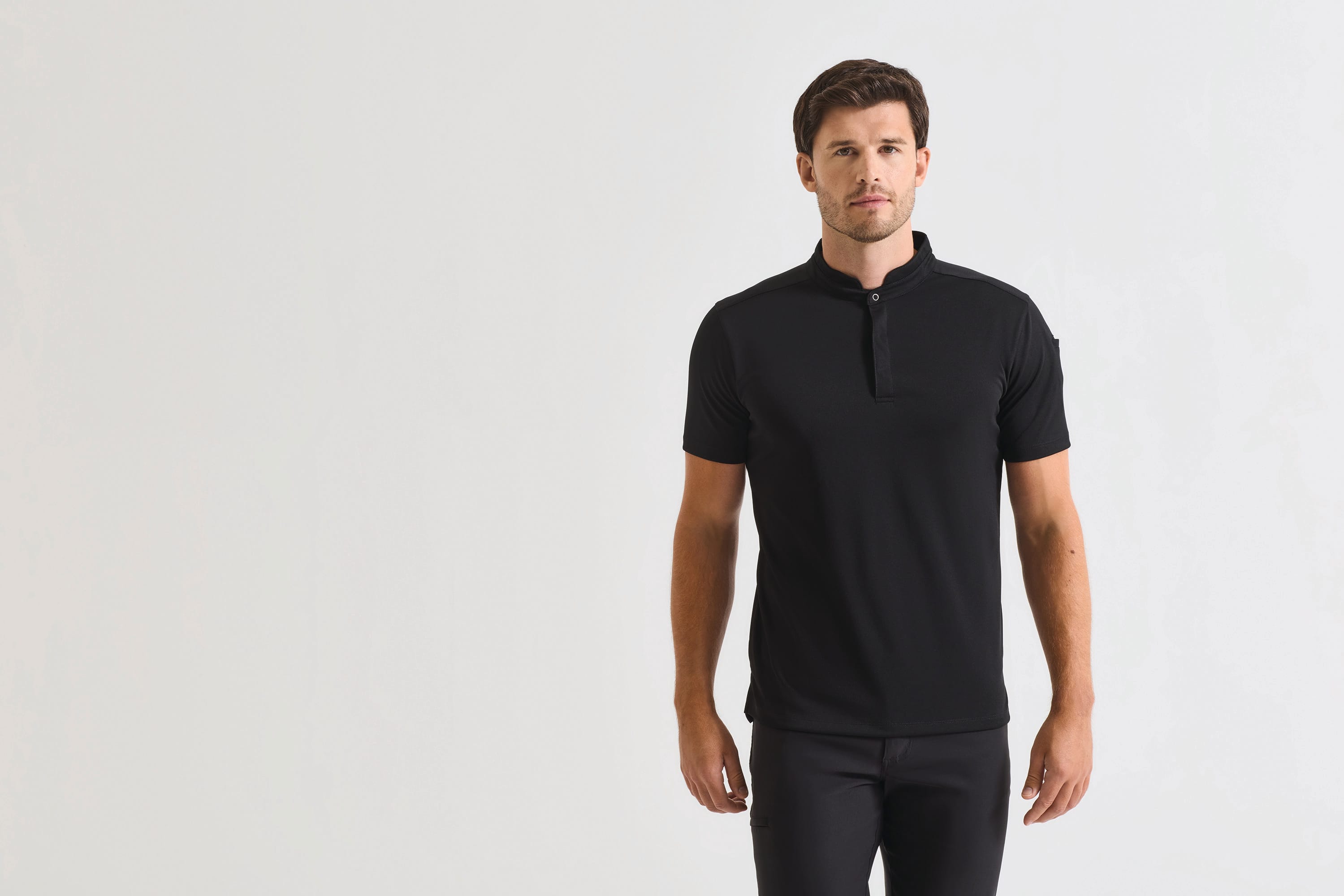 Polo de cuisinier Coolchecker Essential à manches courtes - Image 3