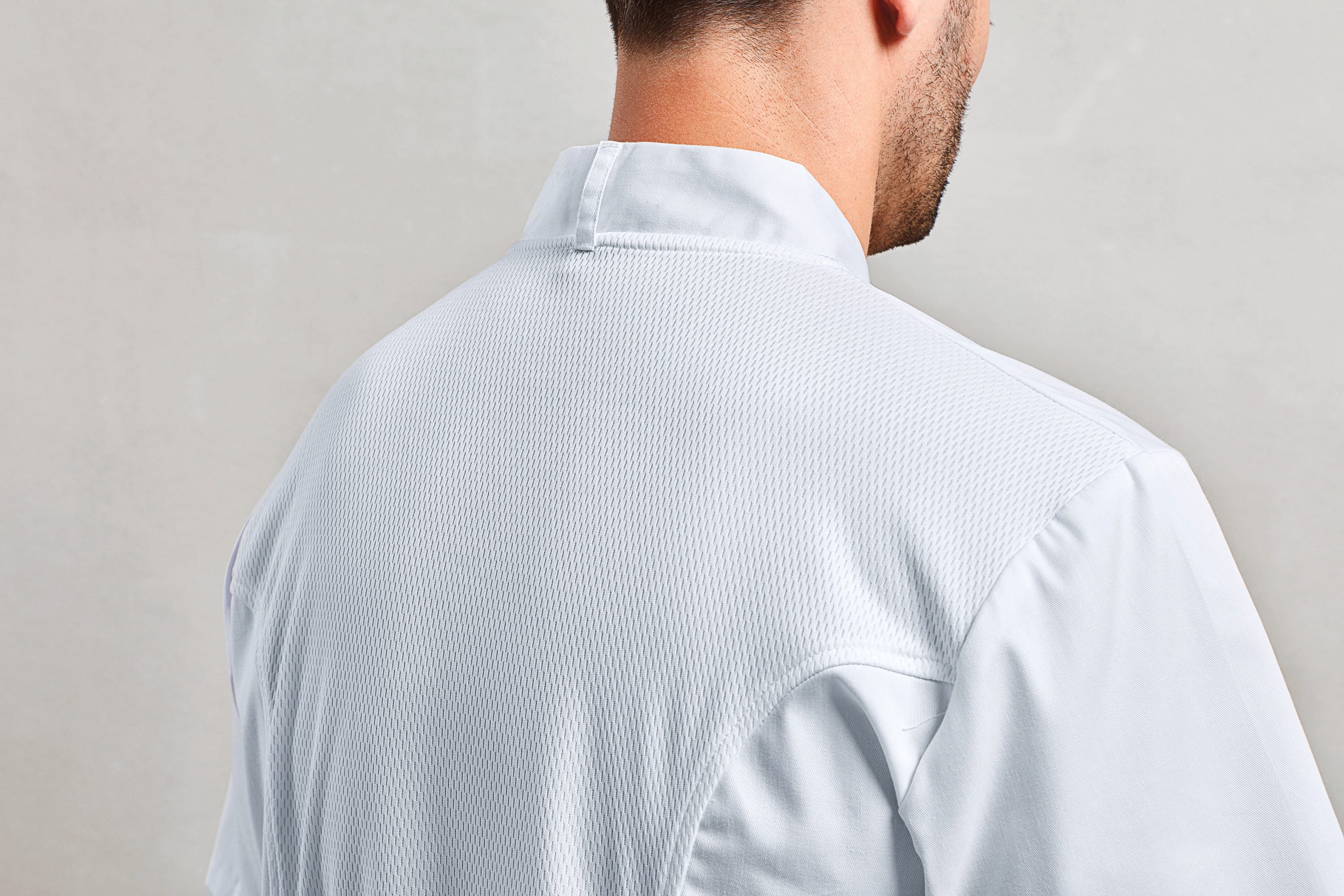 Veste chef cuisinier manches courtes Coolchecker® - Image 6